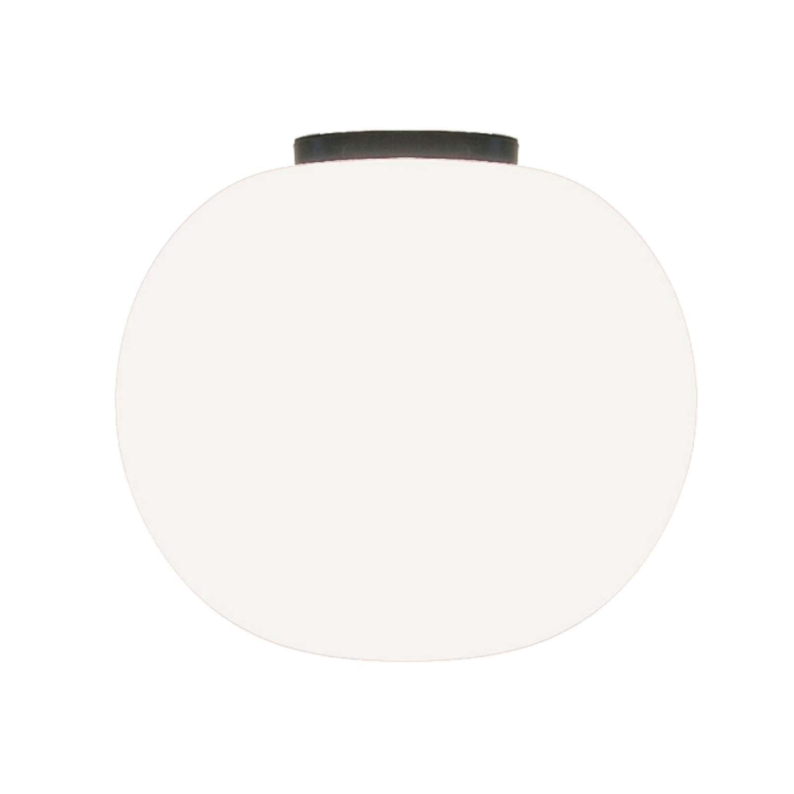 Candeeiro de teto Casablanca Acai, branco/preto, vidro, 21 cm, E27 Candeeiro de teto Casablanca Acai, branco/preto, vidro, 21 cm, E27