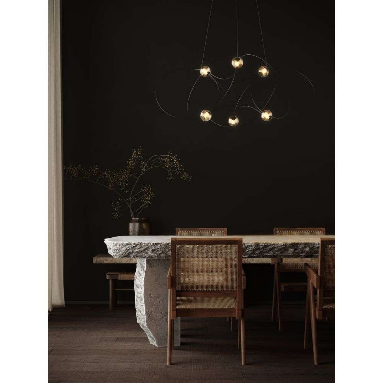 Munari 6 Pendant Gold - DCW