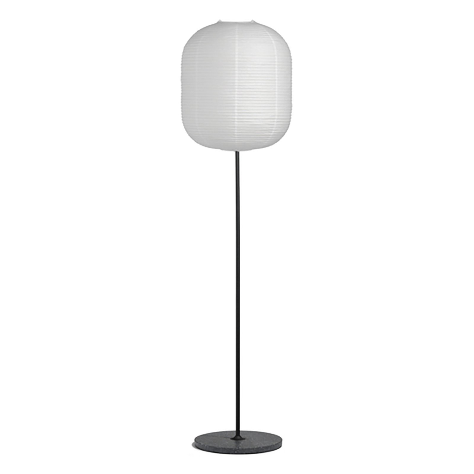 Common Floor Lamp Soft Black/Black Terrazzo - HAY