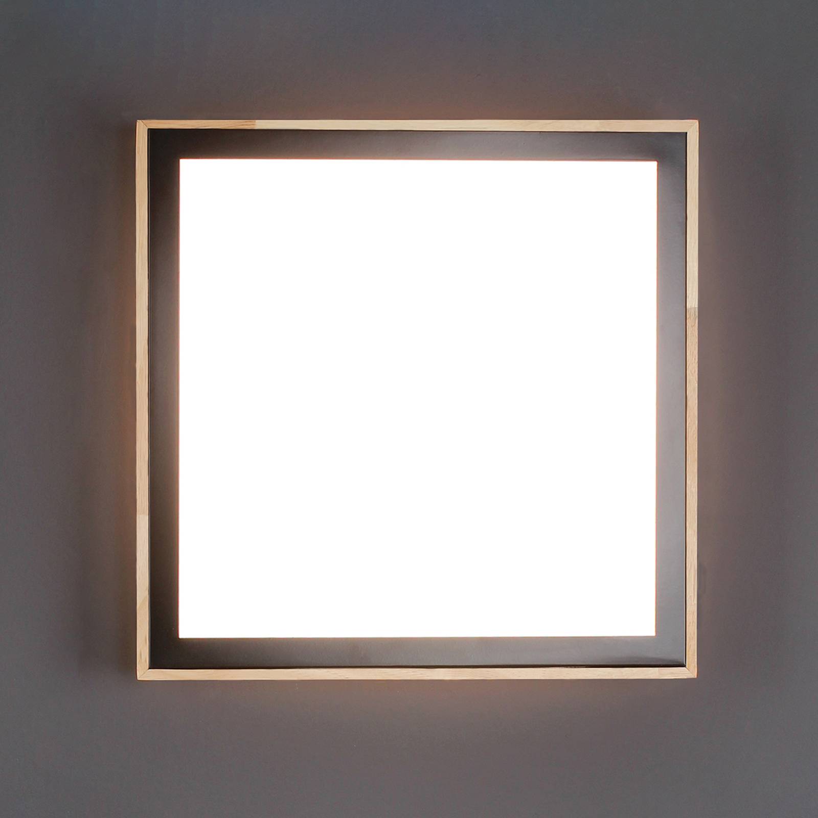 Eco-Light Plafonnier LED Solstar angulaire 39 x 39 cm