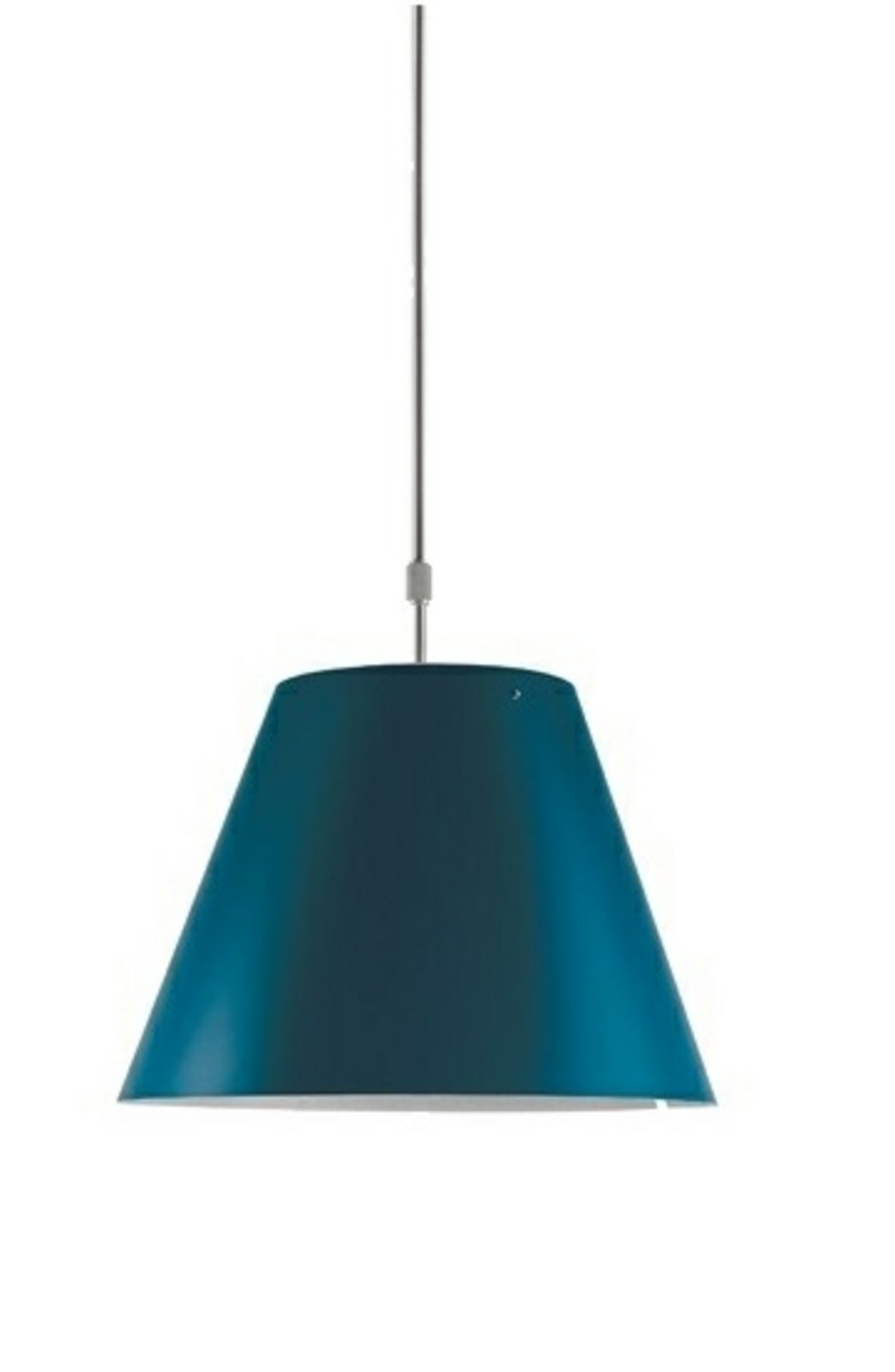 Costanza Candeeiro Suspenso Petroleum Blue - Luceplan