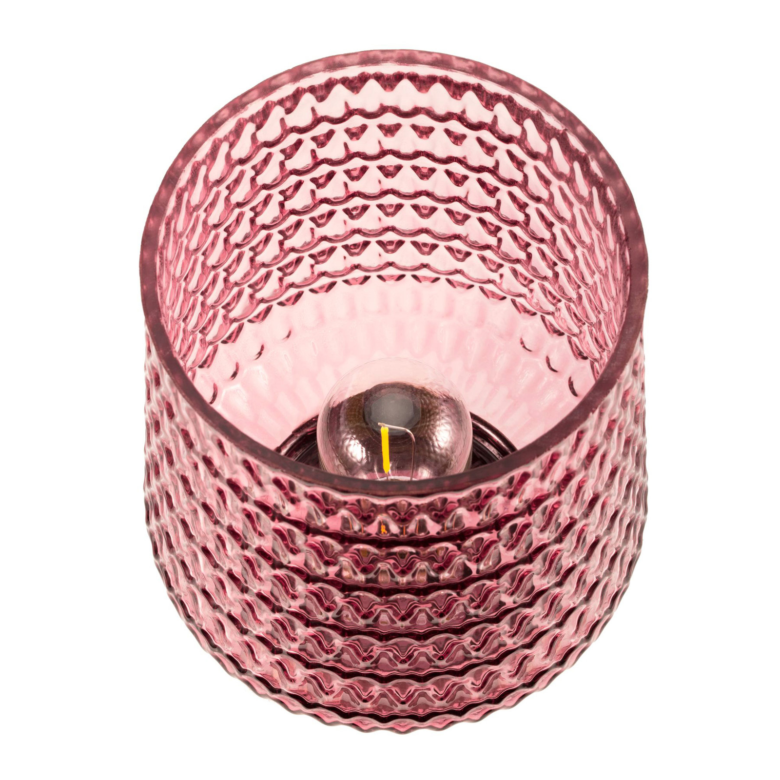 Pauleen Rose Glamour E27-LED-batteri metallfot