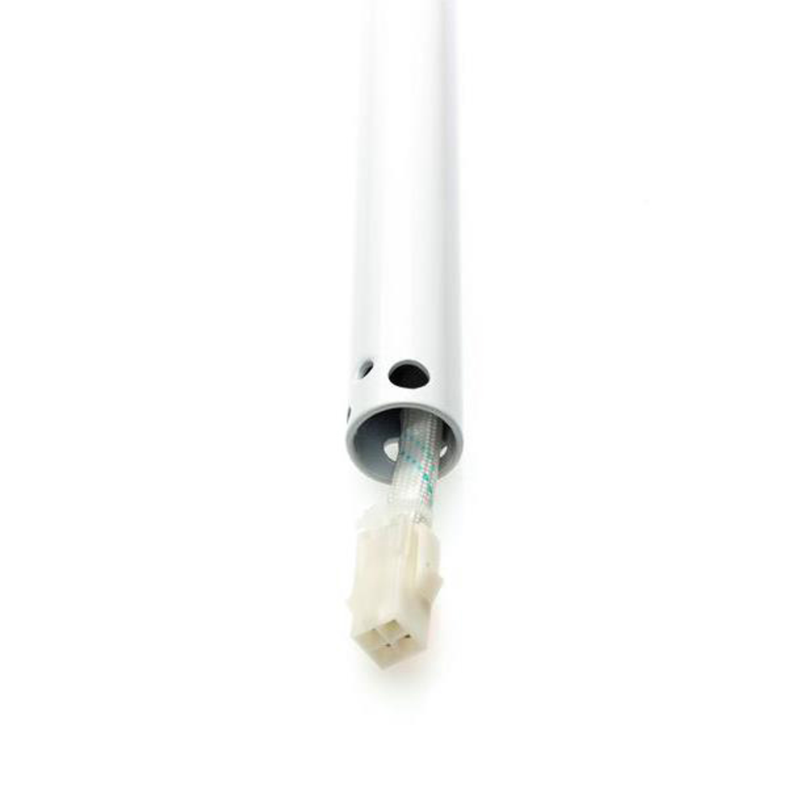 30.5 cm extension rod in white