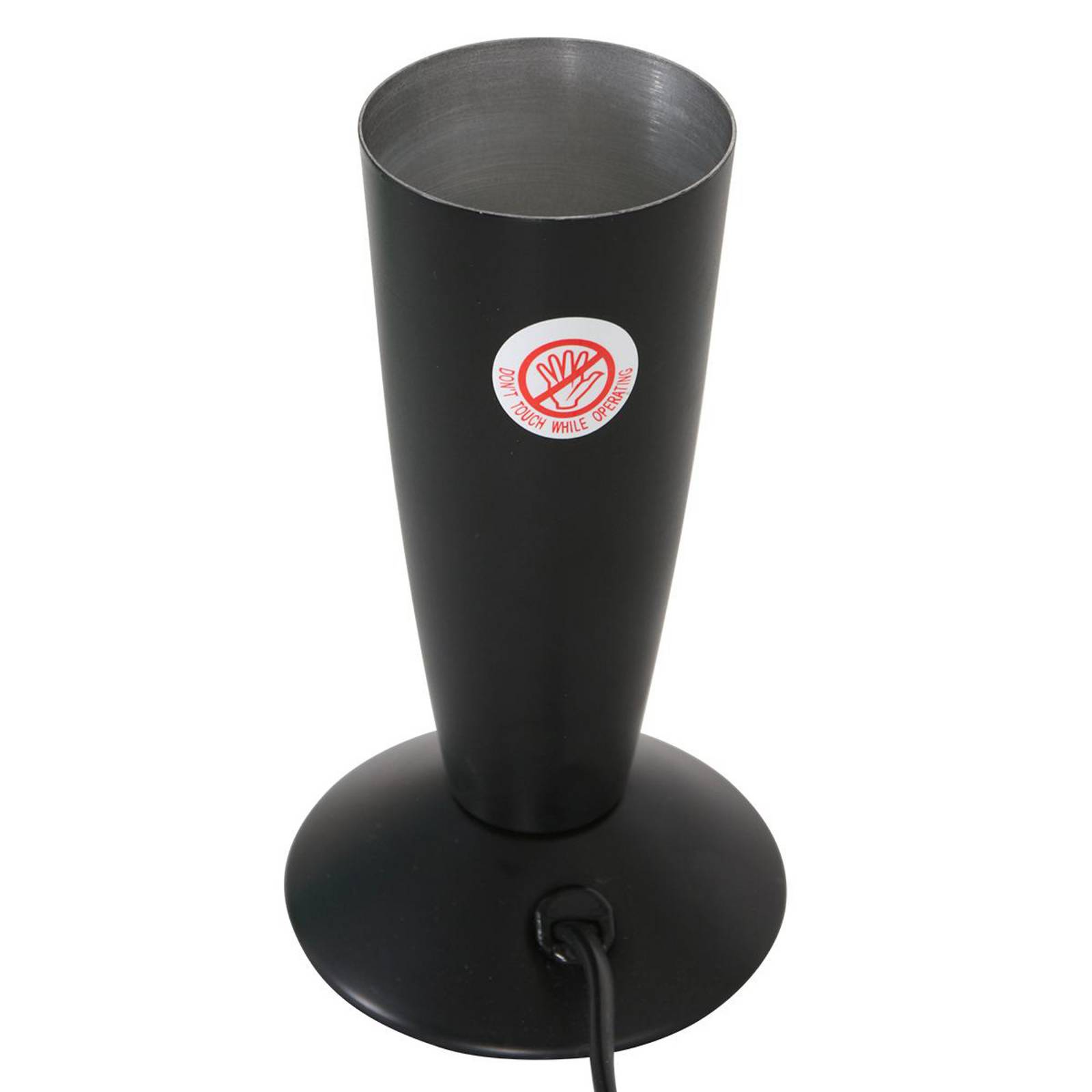 Lampa lawowa Volcan 3116, czarna, zielono-niebieski płyn, E14