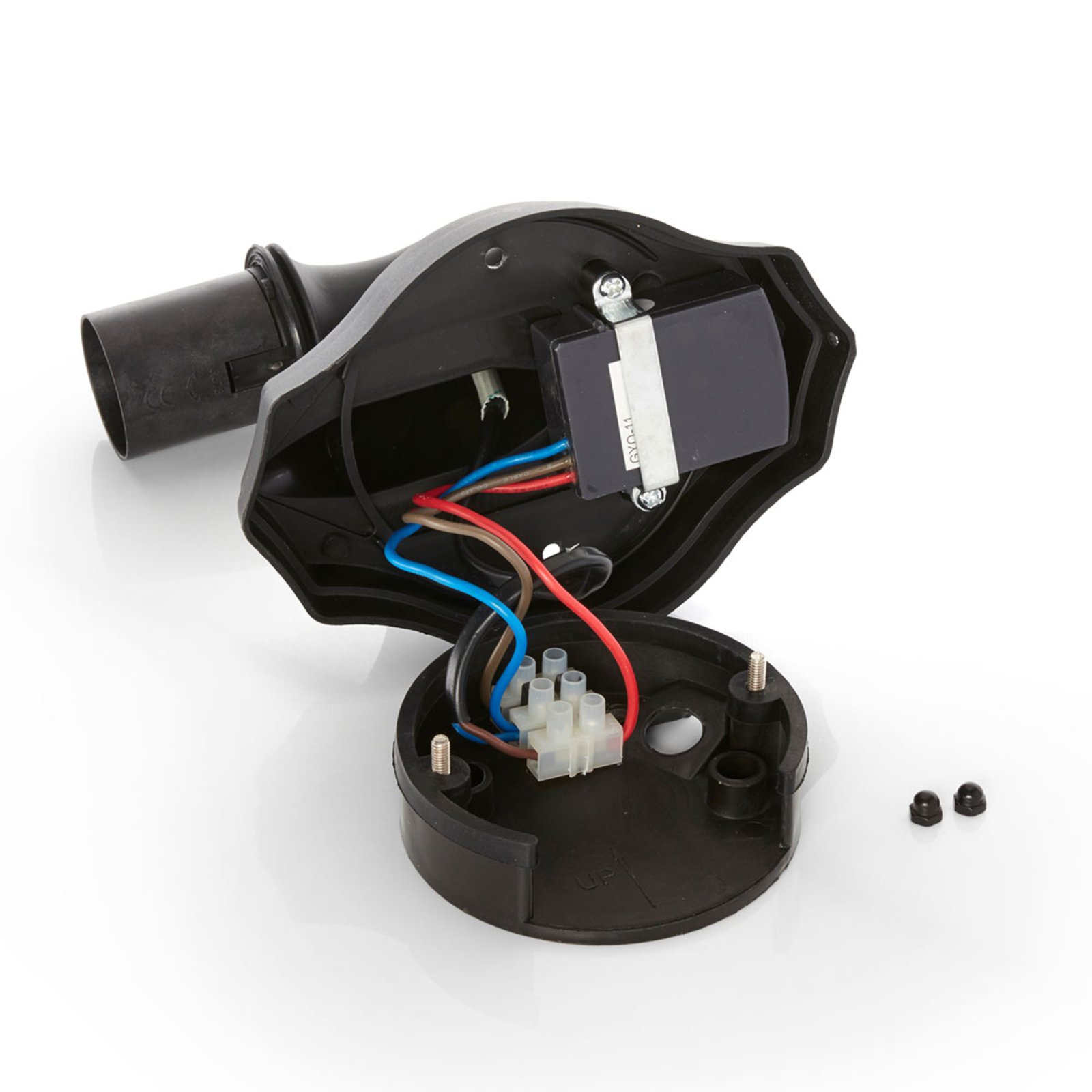 Nane Outdoor Wall Lamp w/Sensor Black - Lindby