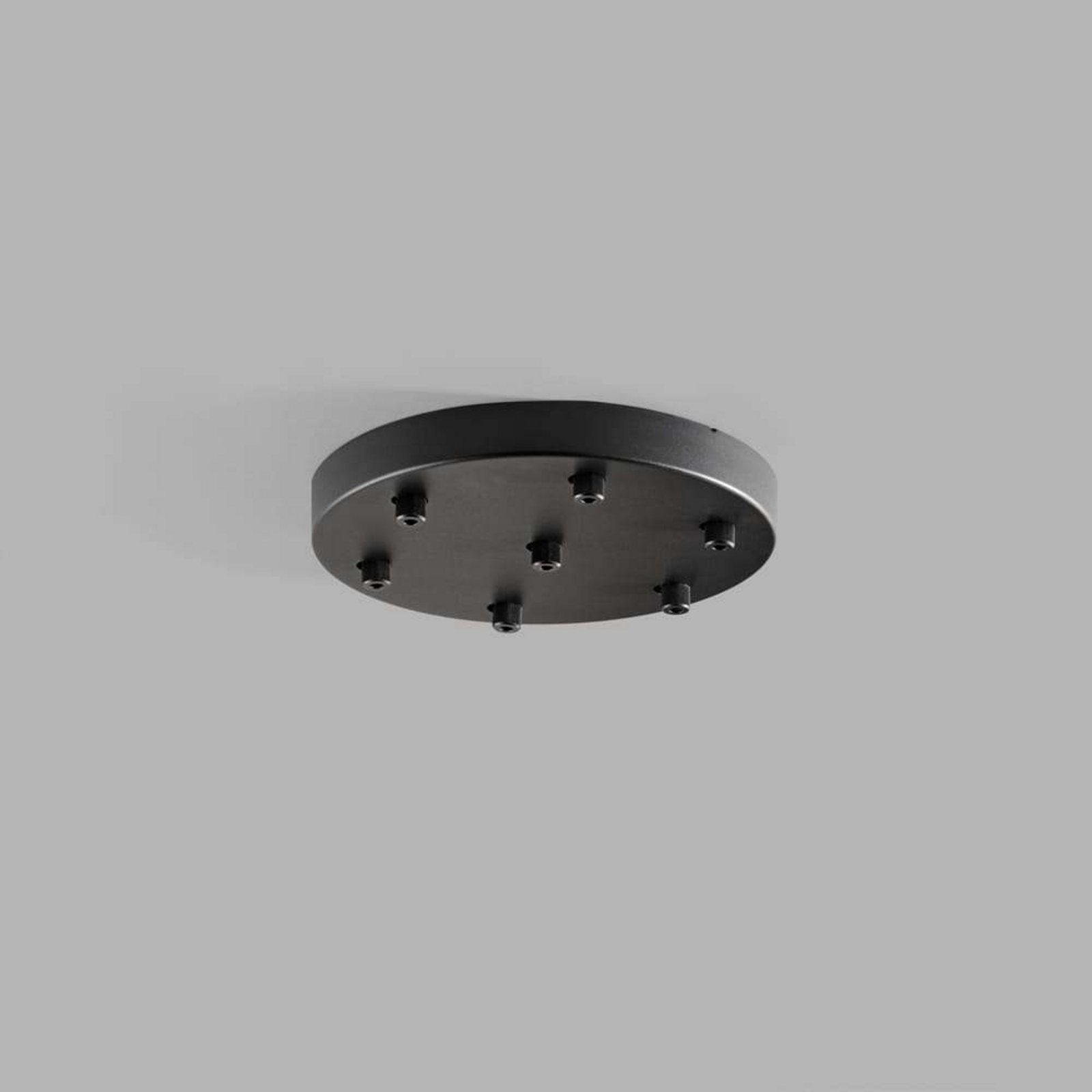 Ceiling Baza Ø300/7 Pendler Black - LIGHT-POINT