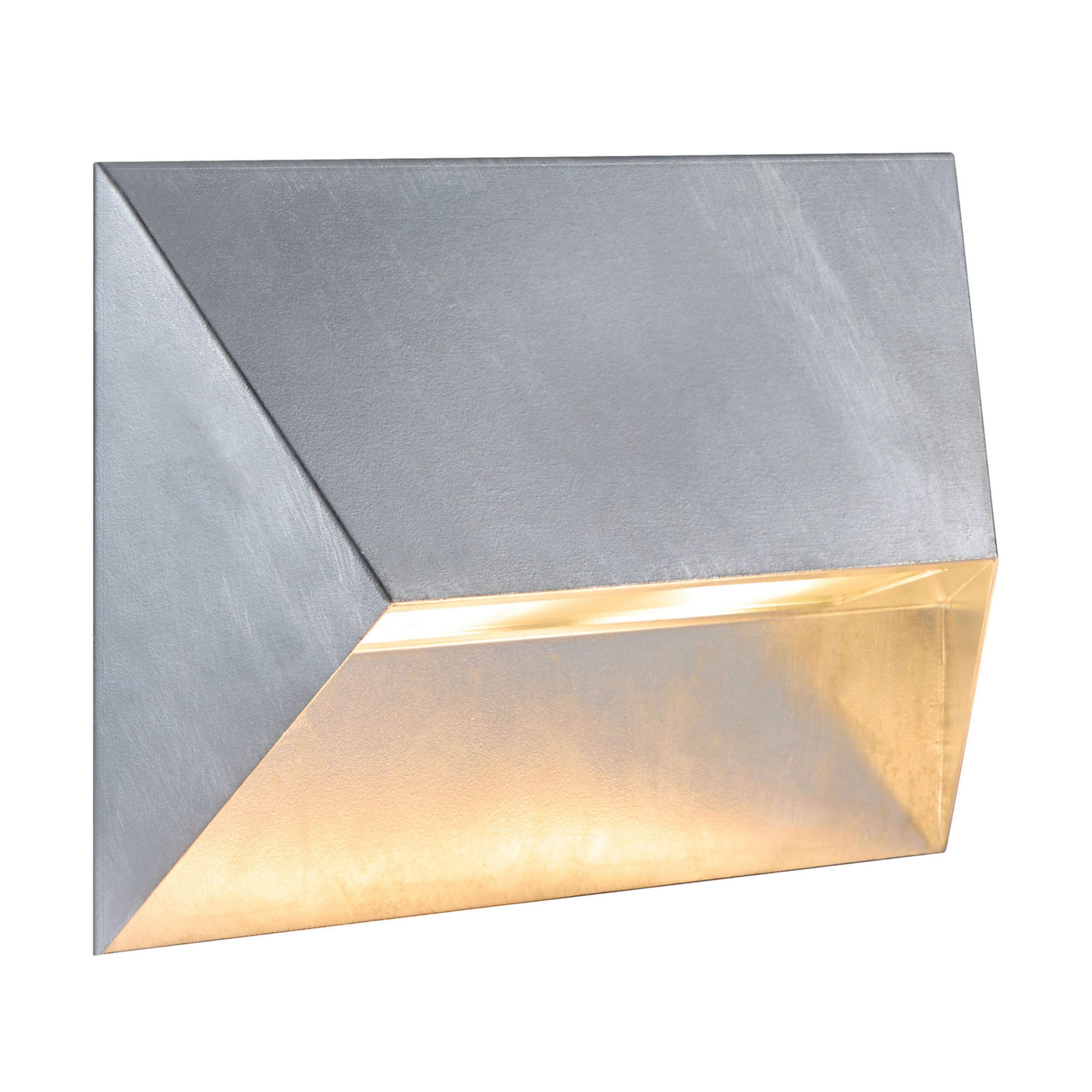 Pontio 27 Buiten Wandlamp Galvanized Steel - Nordlux