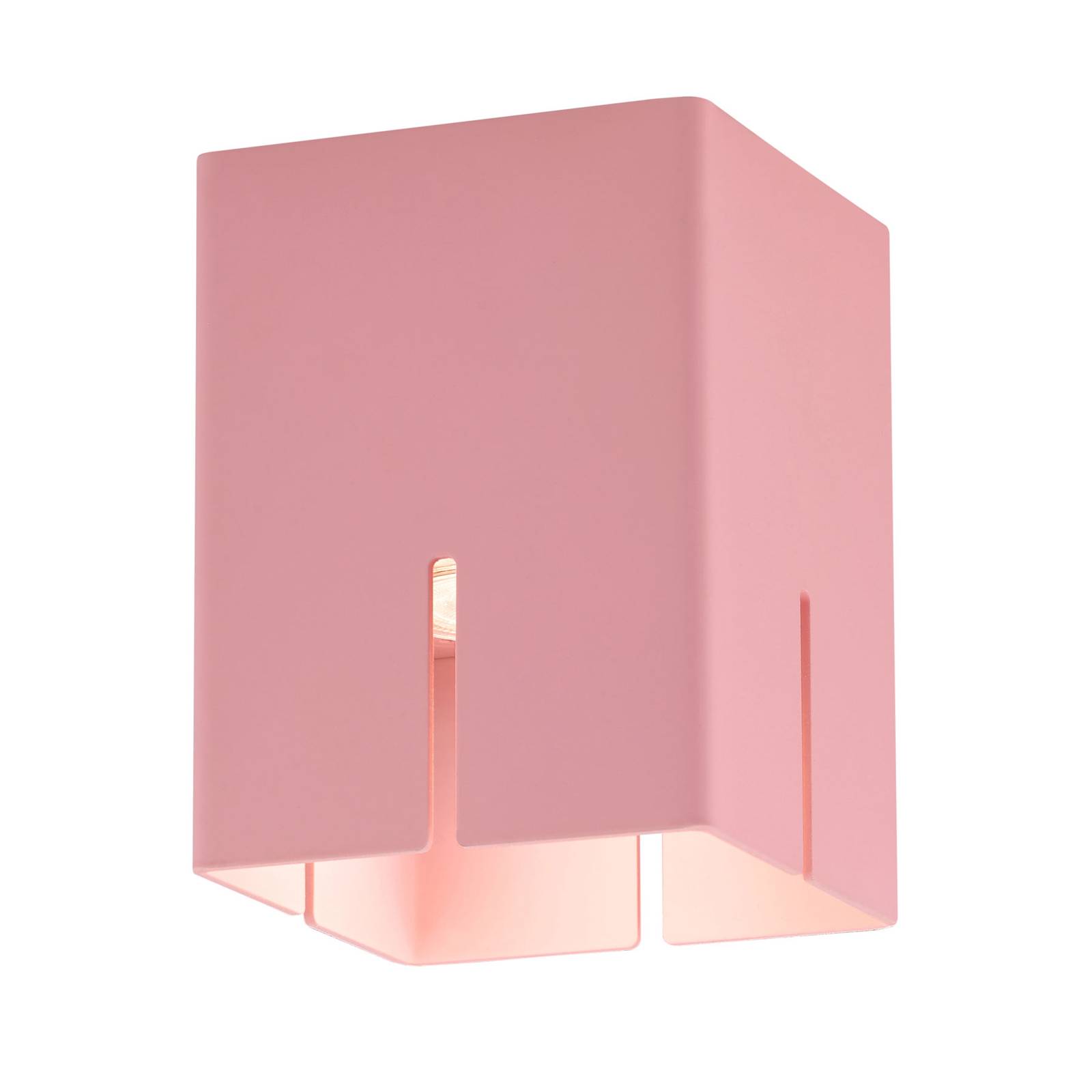 Baulmann 83.201 Deckenleuchte, rosa, Höhe 16 cm