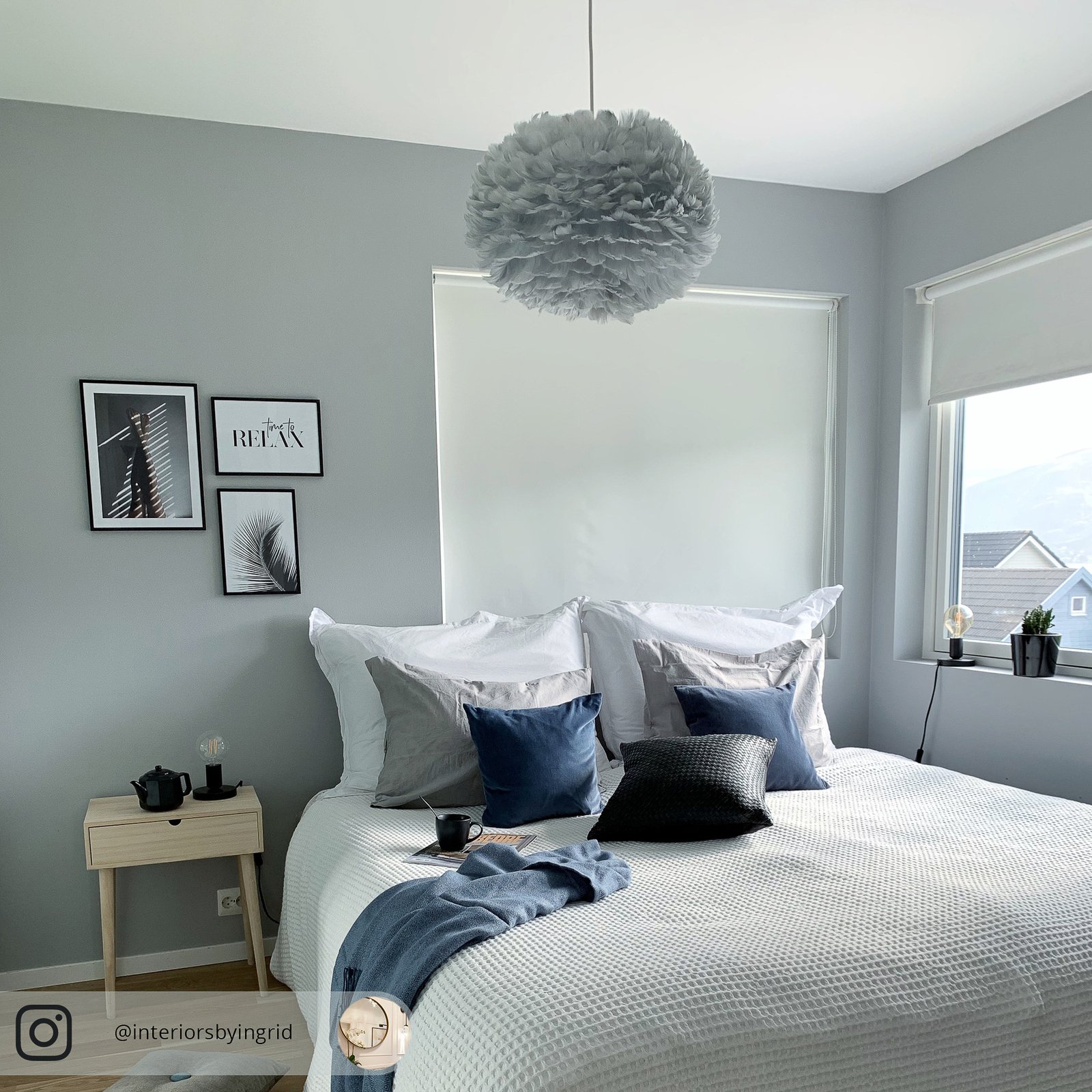 Eos Suspension Medium Gris/Blanc - UMAGE