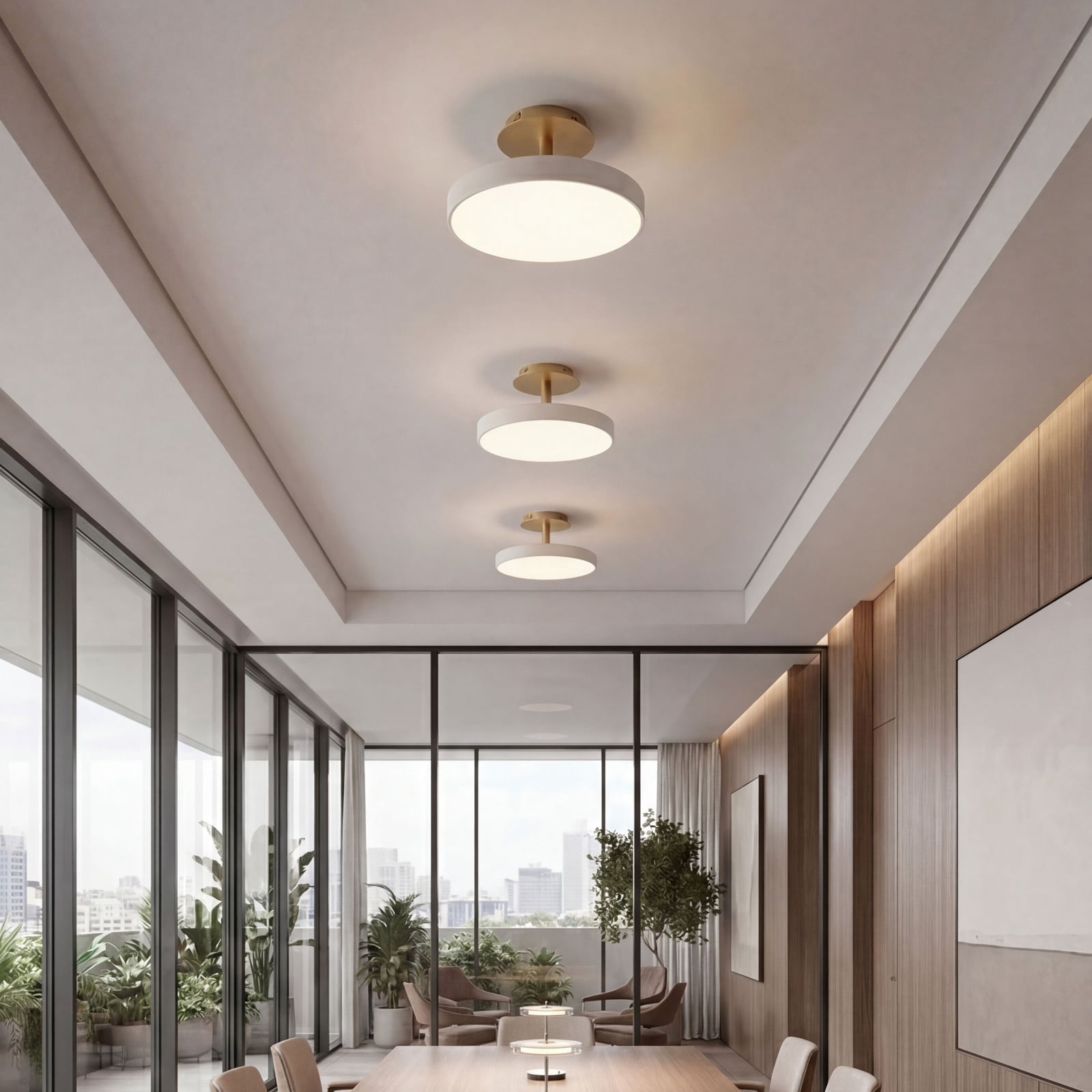 Asteria UP PLUS plafonieră LED, alb perlat, 31 cm CCT - UMAGE Asteria UP PLUS plafonieră LED, alb perlat, 31 cm CCT - UMAGE