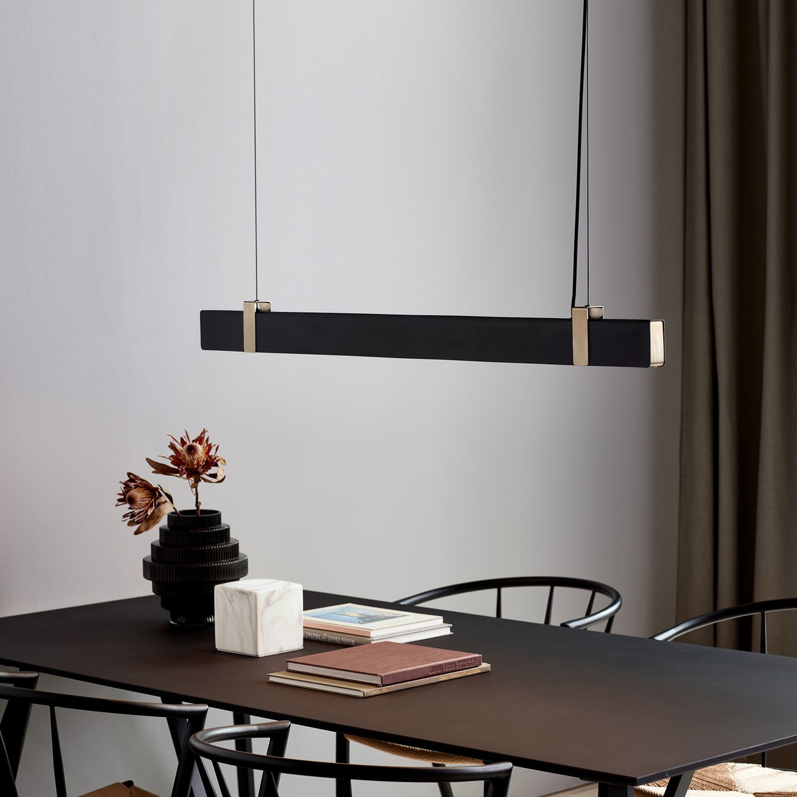 Lilt 115 LED Pendant Black - Nordlux