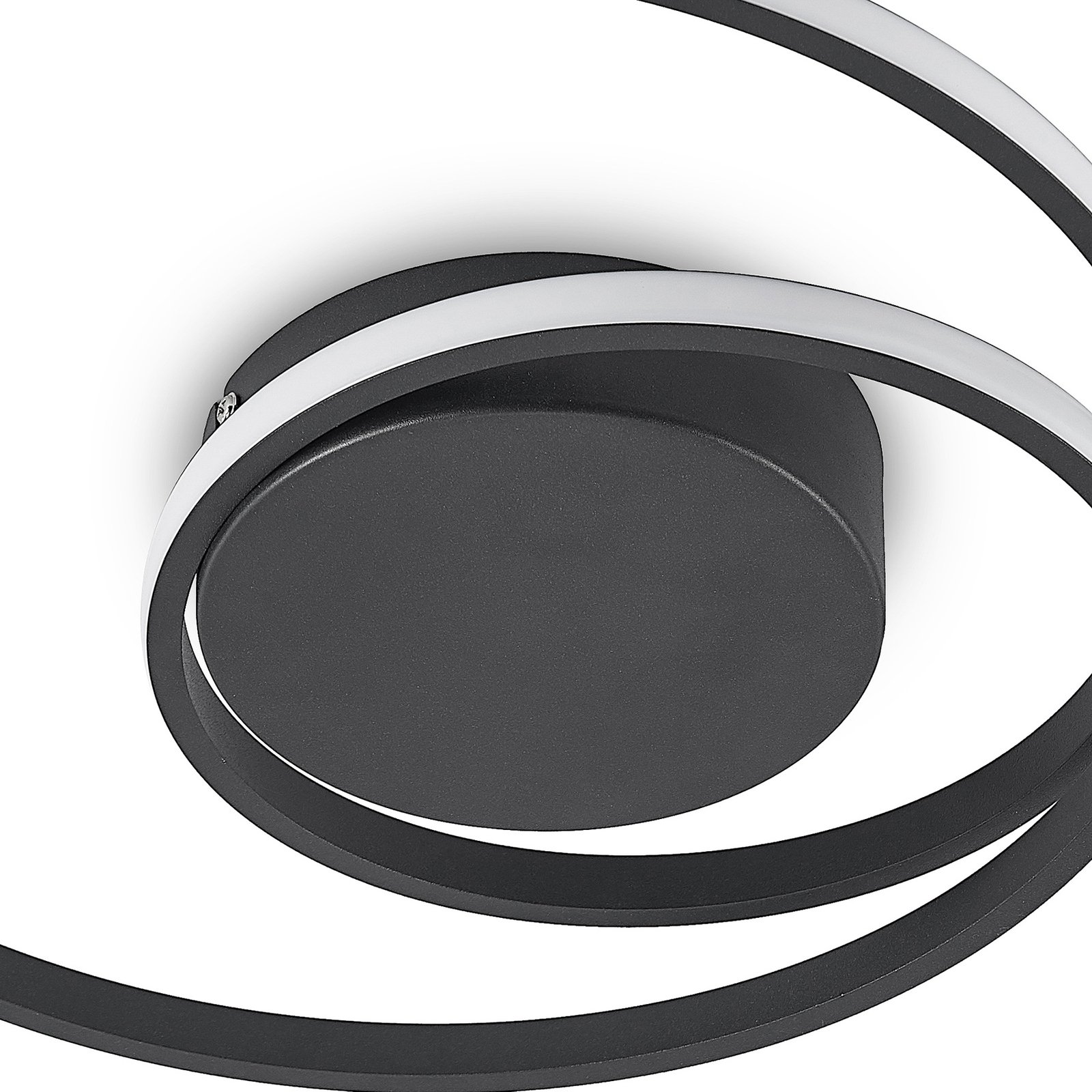 Youna LED Plafondlamp Black - Lindby