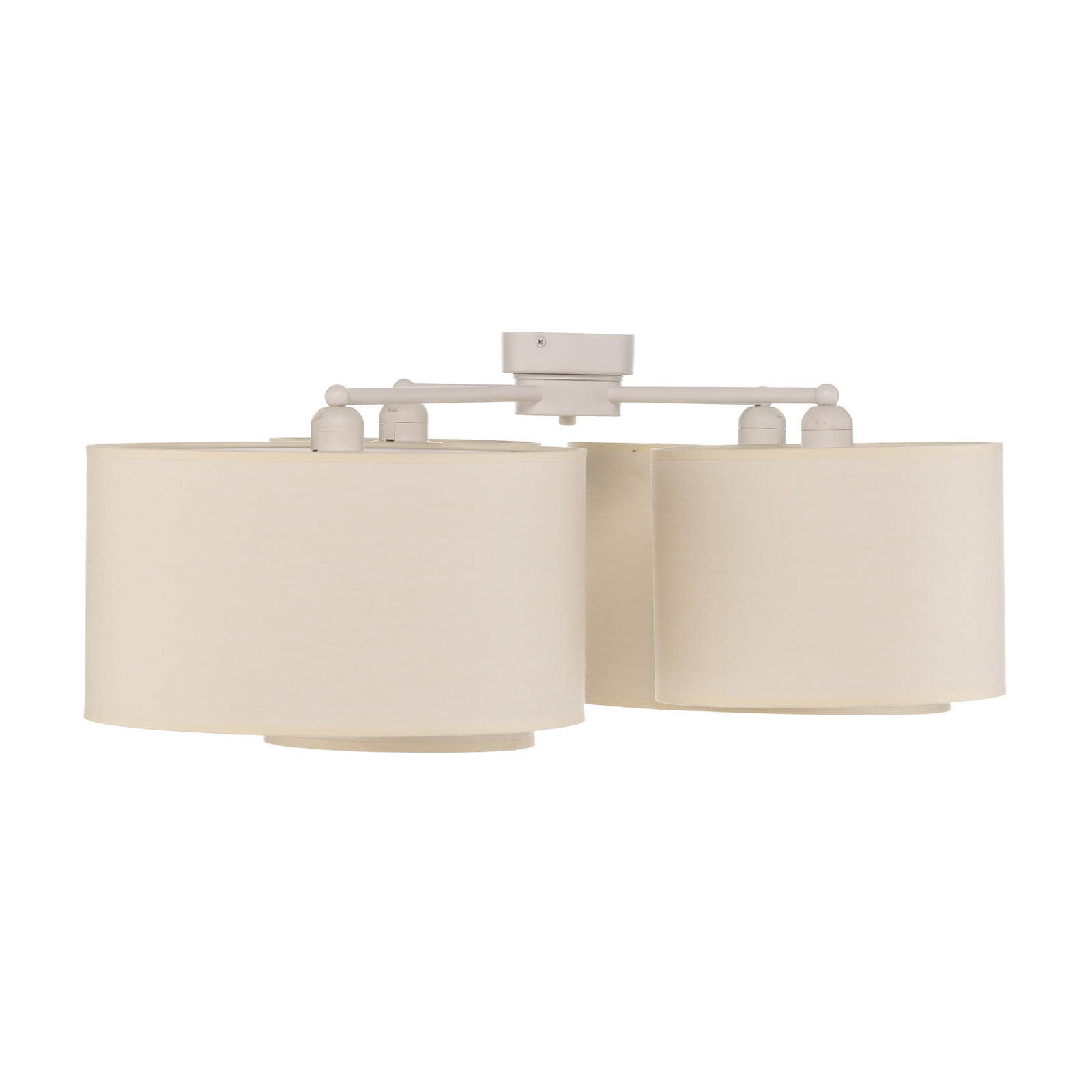 Lodge 4 Deckenleuchte Beige - Euluna