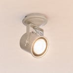 Plafondspot Canico, 1-lamp, crème