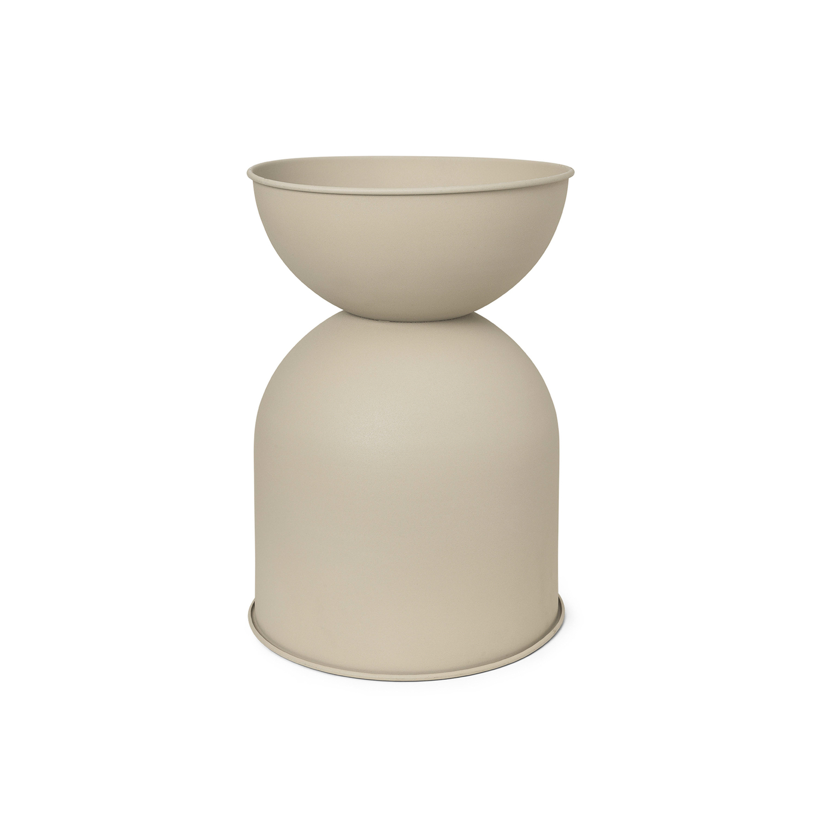 Hourglass Plant Pot Medium Cashmere - Ferm Living