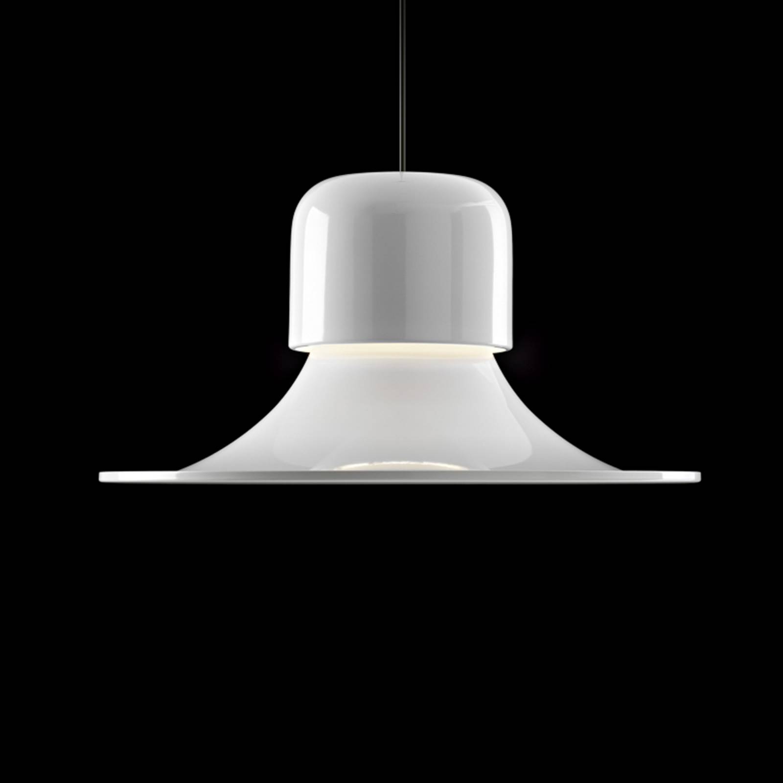 Stilnovo Campana LED-hengelampe DALI-Push grå