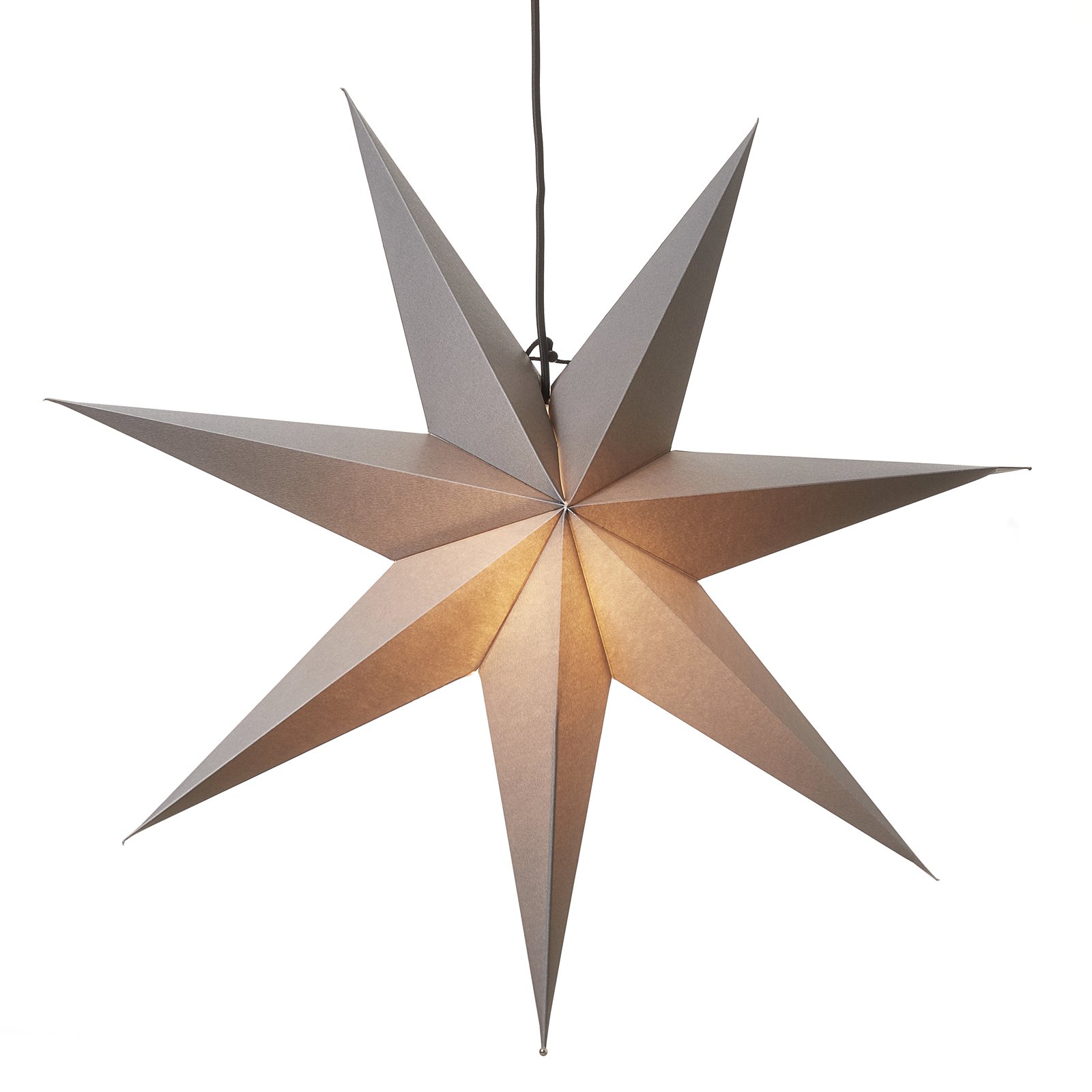 Ozen papirstjerne med syv takker, Ø 70 cm