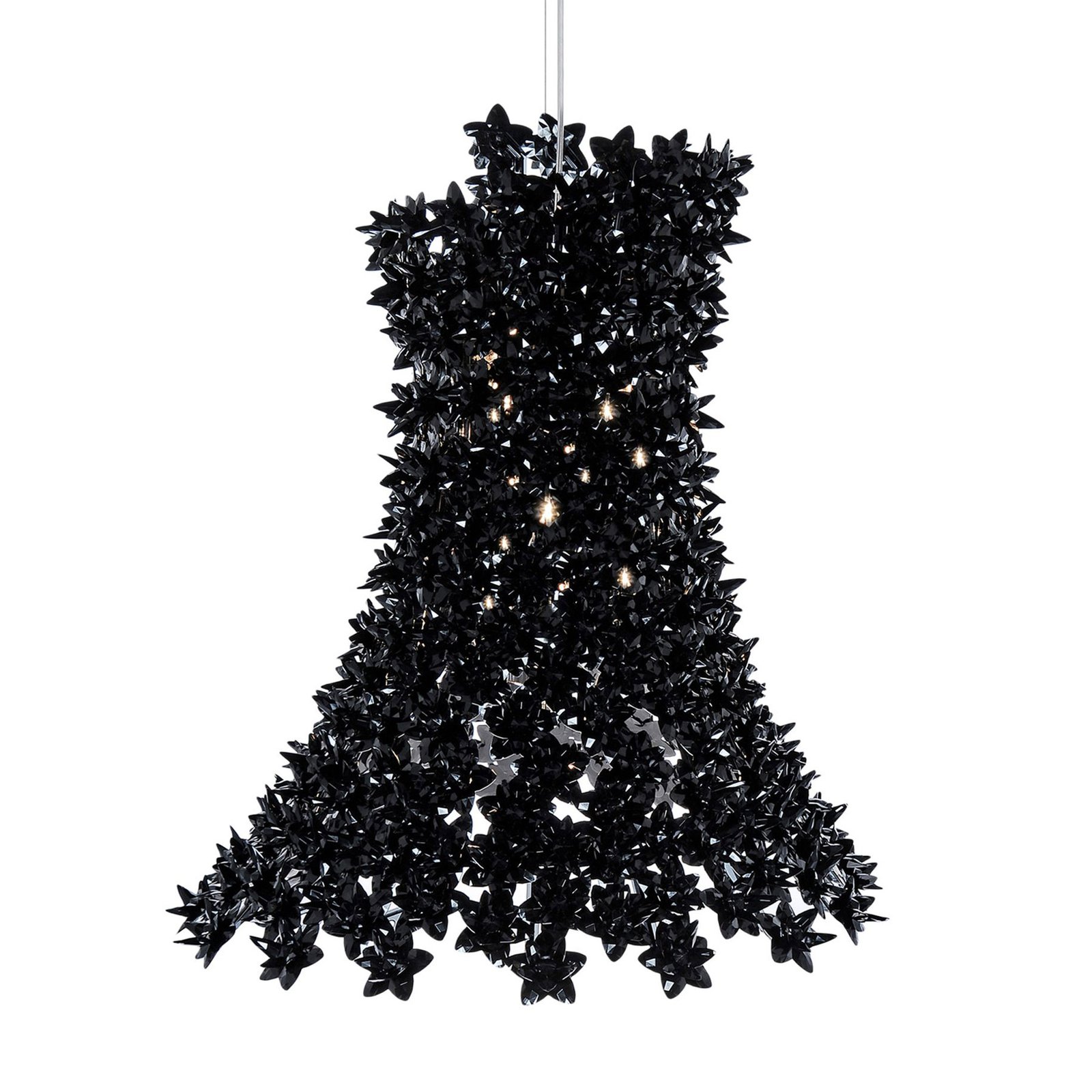 Kartell Bloom LED pendant light G9, elongated