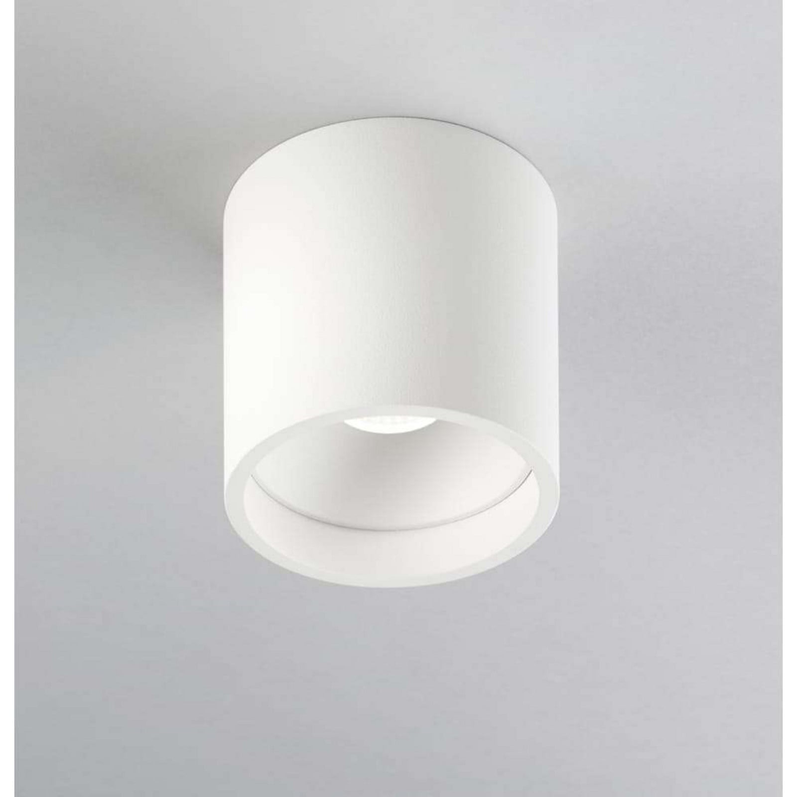 Solo 2 Round Plafond 10W 3000K Vit LIGHT-POINT - K&ouml;k - Aluminium