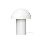 Leery Tischlampe, weiß, Höhe 40 cm, Stahl, E27 - Gejst