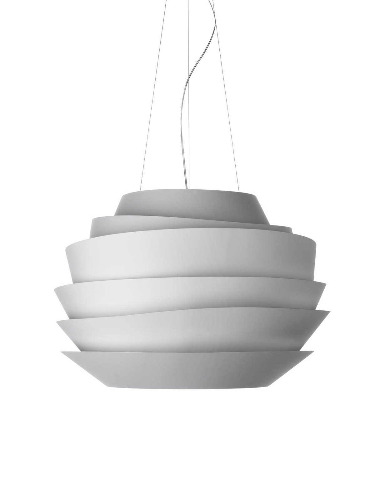 Le Soleil Závěsná Lampa E27 & GU10 White 3,5m - Foscarini