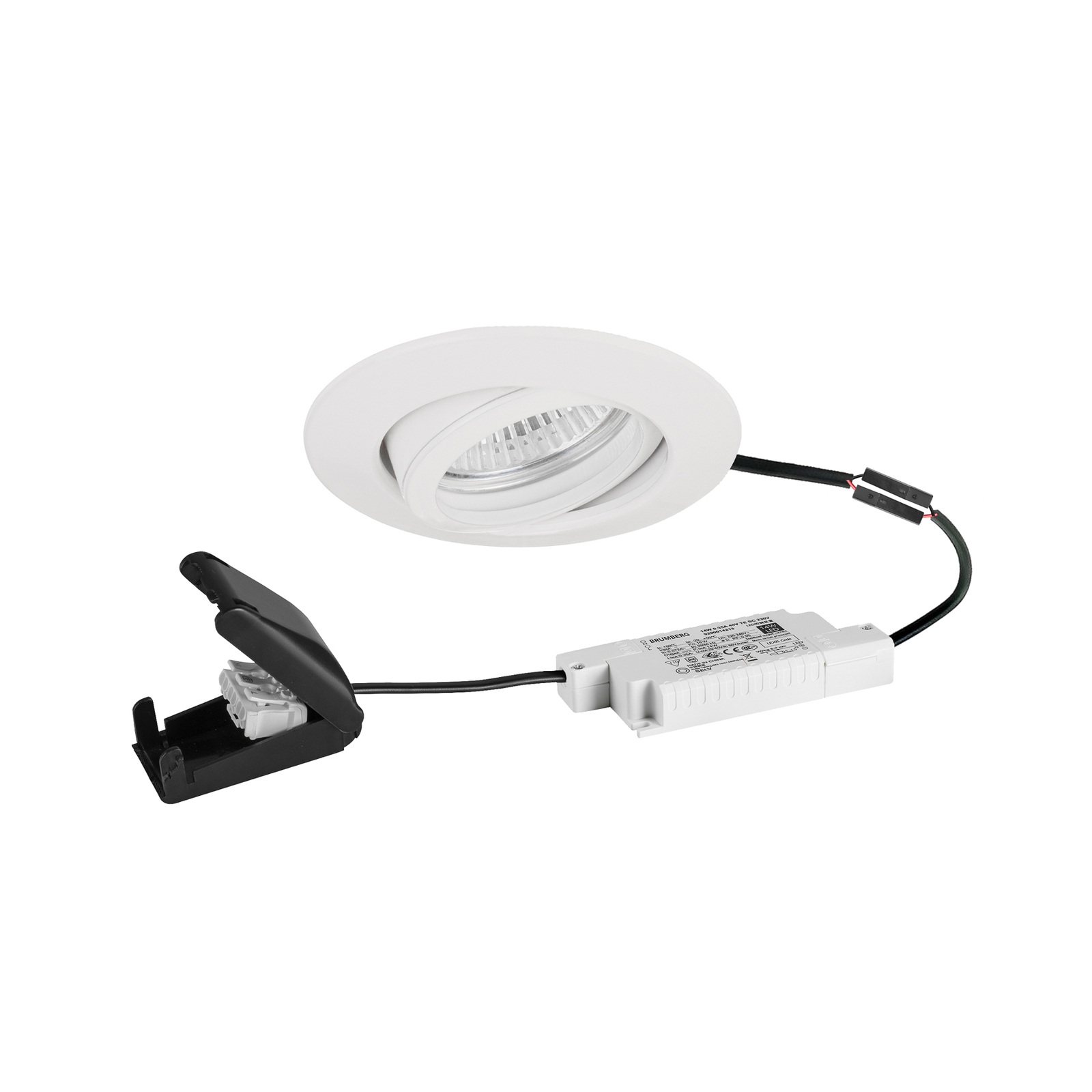 BRUMBERG Spot BB13 dimmable2warm RC-dim connection box textured white