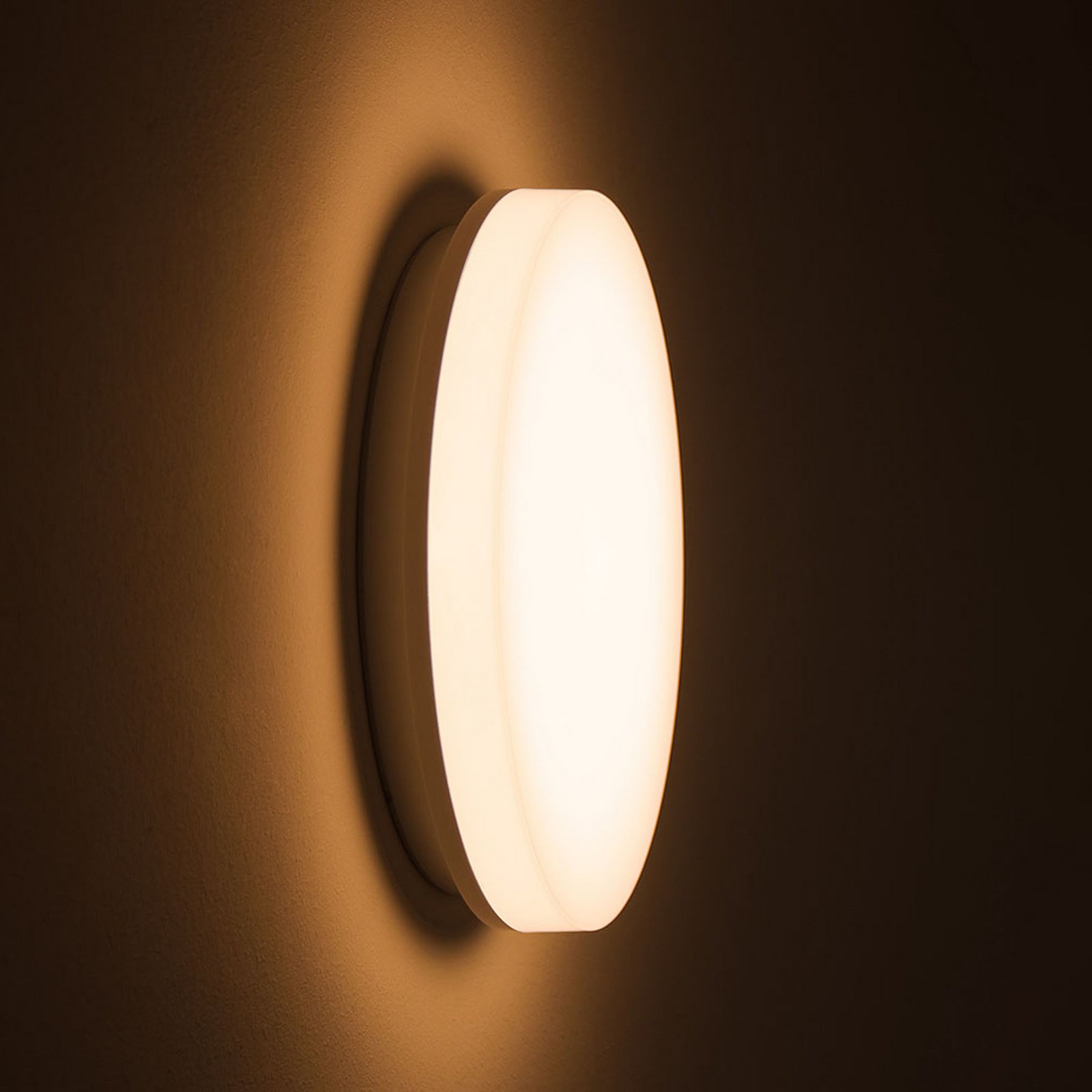 DOTLUX LED laevalgusti SURFACE, Ø 30 cm, valge, PC, CCT, IP54