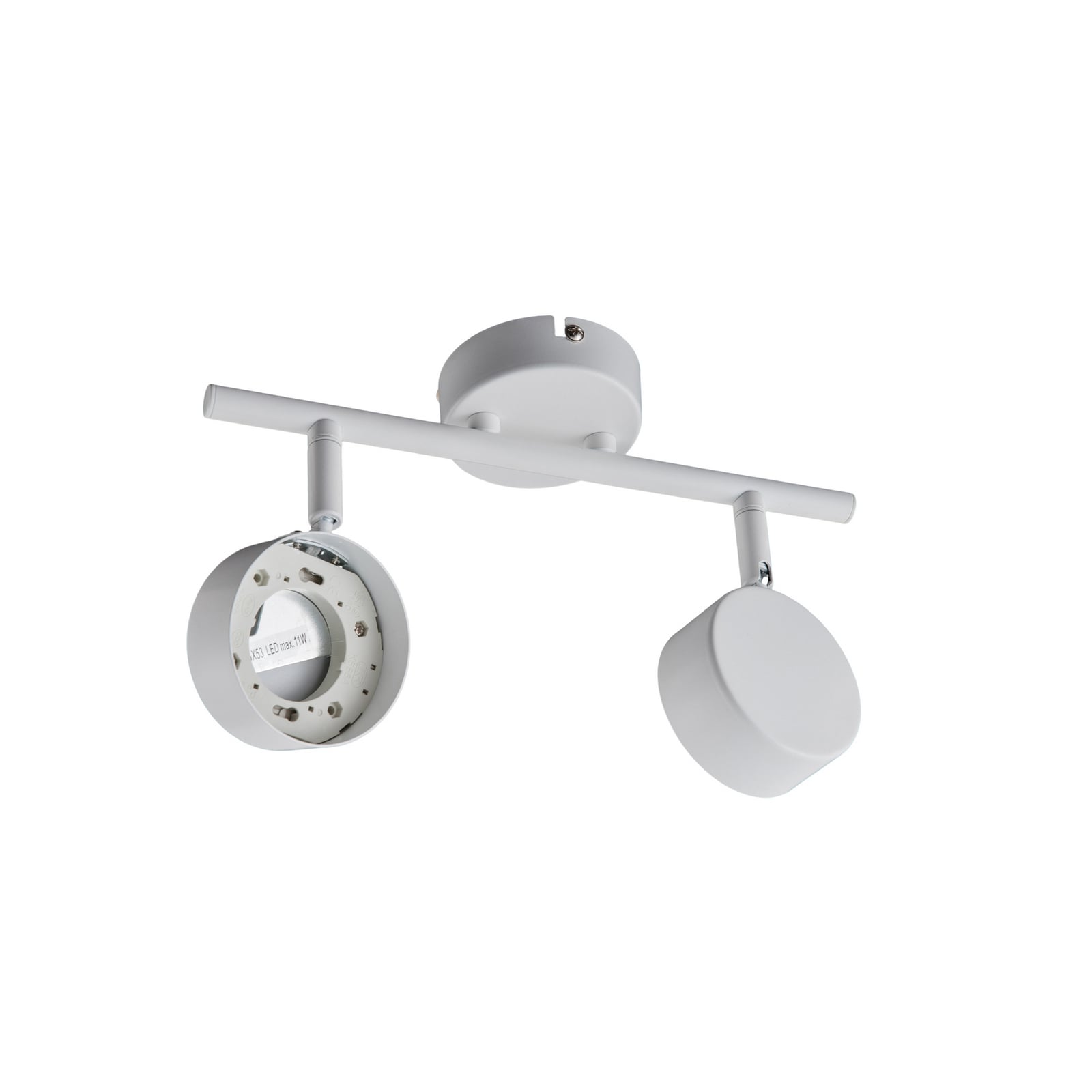Lampa sufitowa Lindby Jyla, 2-punktowa, biała matowa Lampa sufitowa Lindby Jyla, 2-punktowa, biała matowa