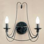 Clara Wall Light Country House Style Two-Bulb
