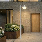 Lucande Toras LED kültéri világítás, világosszürke, 1 izzó, CCT-dimmelhető