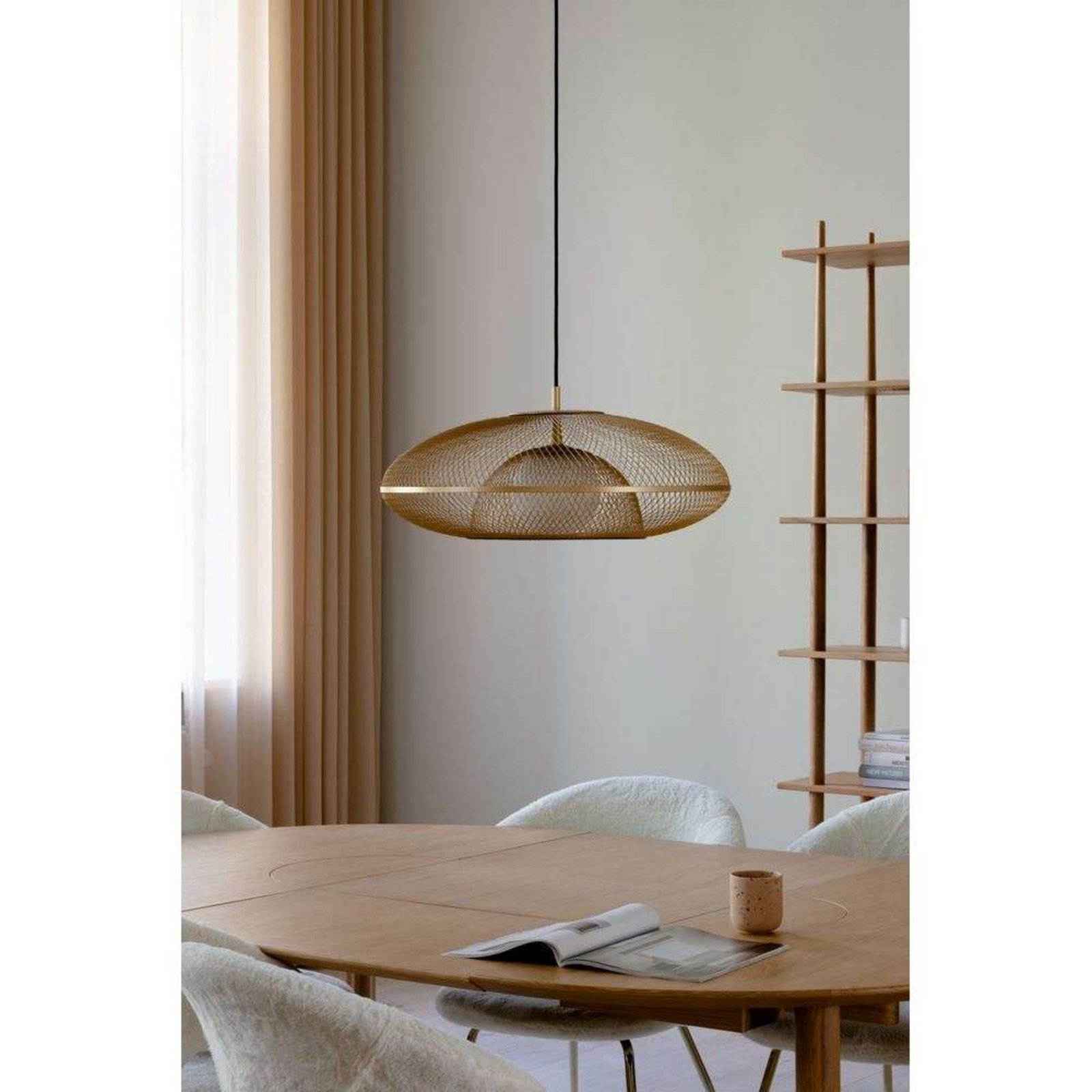 Faraday Lustră Pendul L Brushed Brass - UMAGE