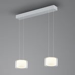 Lampa wisząca LED BANKAMP Grand Clear, 2-punktowa