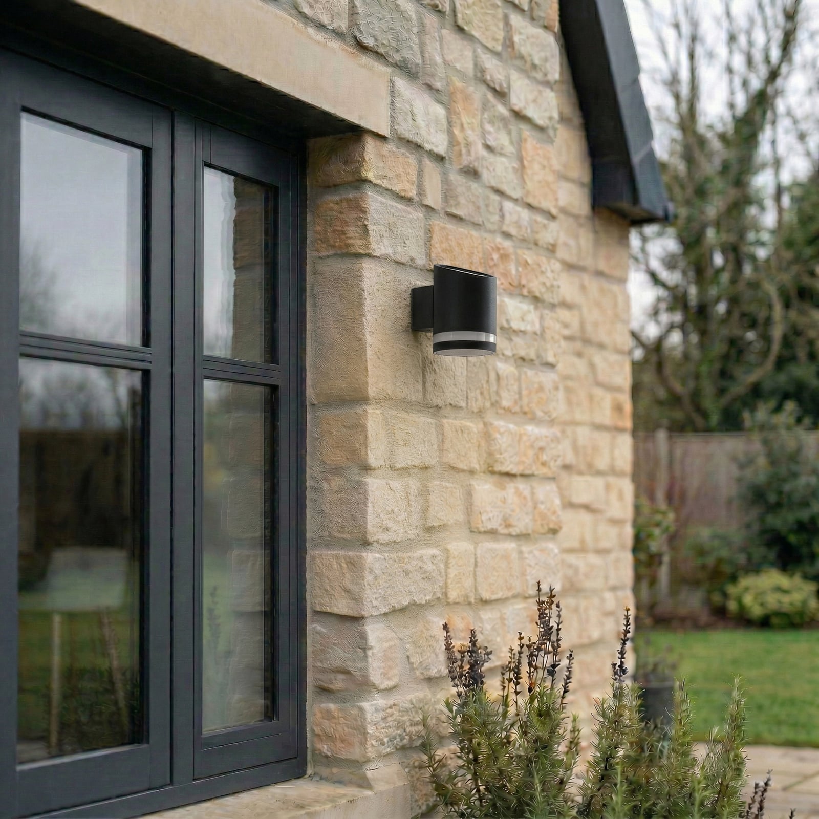 Bentlas LED Lampada Solare Applique da Parete Anthracite - Lindby