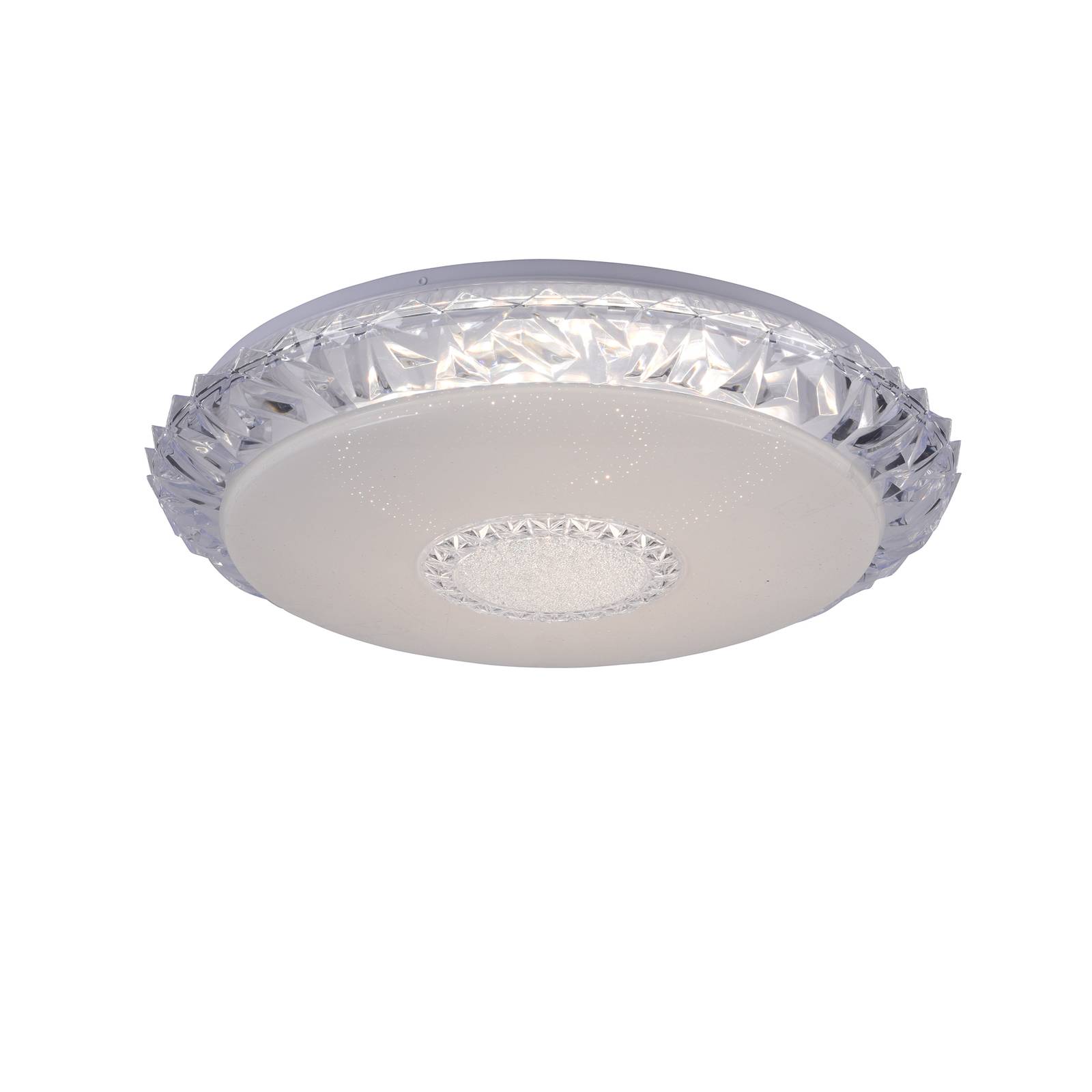 LED-taklampa Lucca, RGB/CCT, Ø 40cm