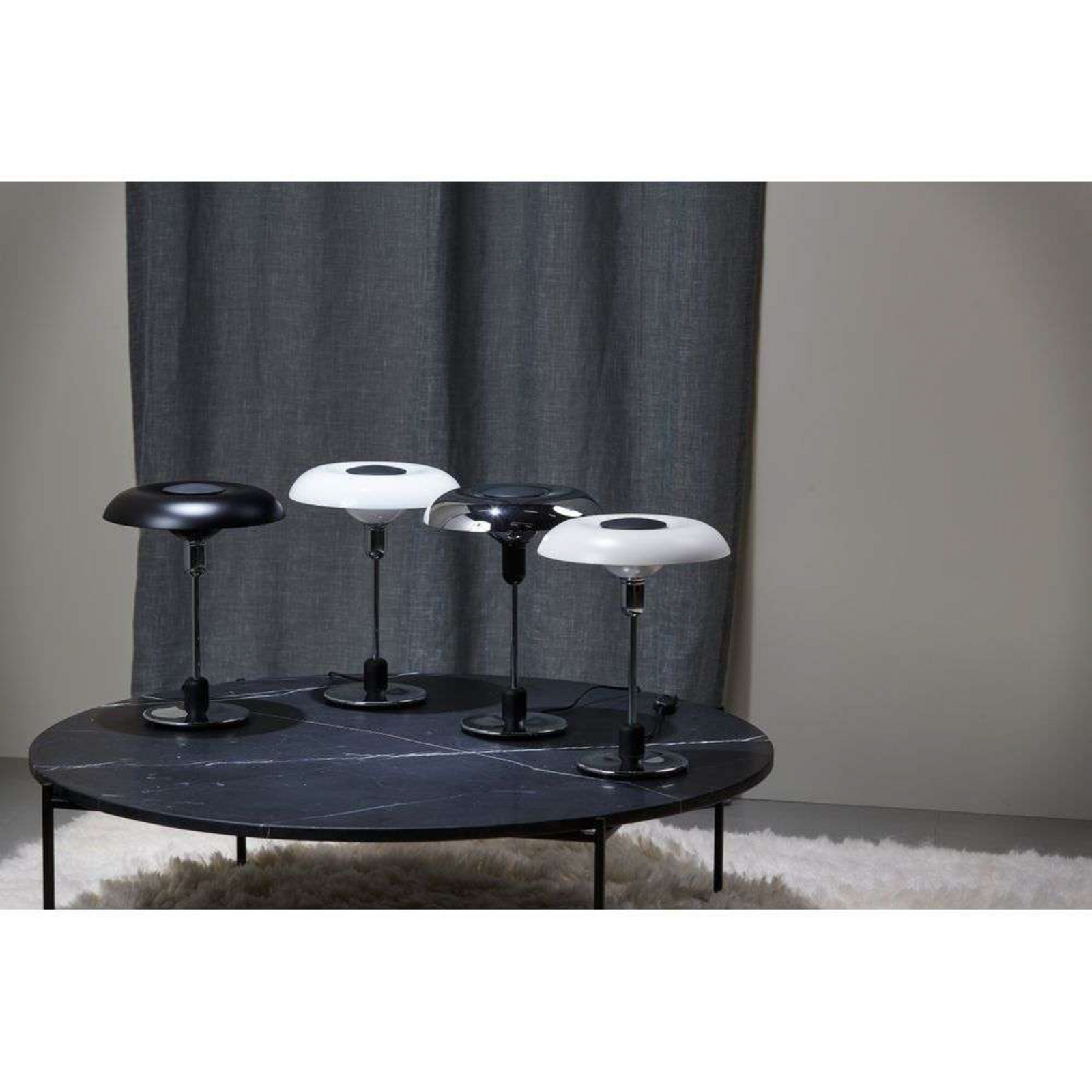 RA 250 D Galda Lampa Balts - Piet Hein