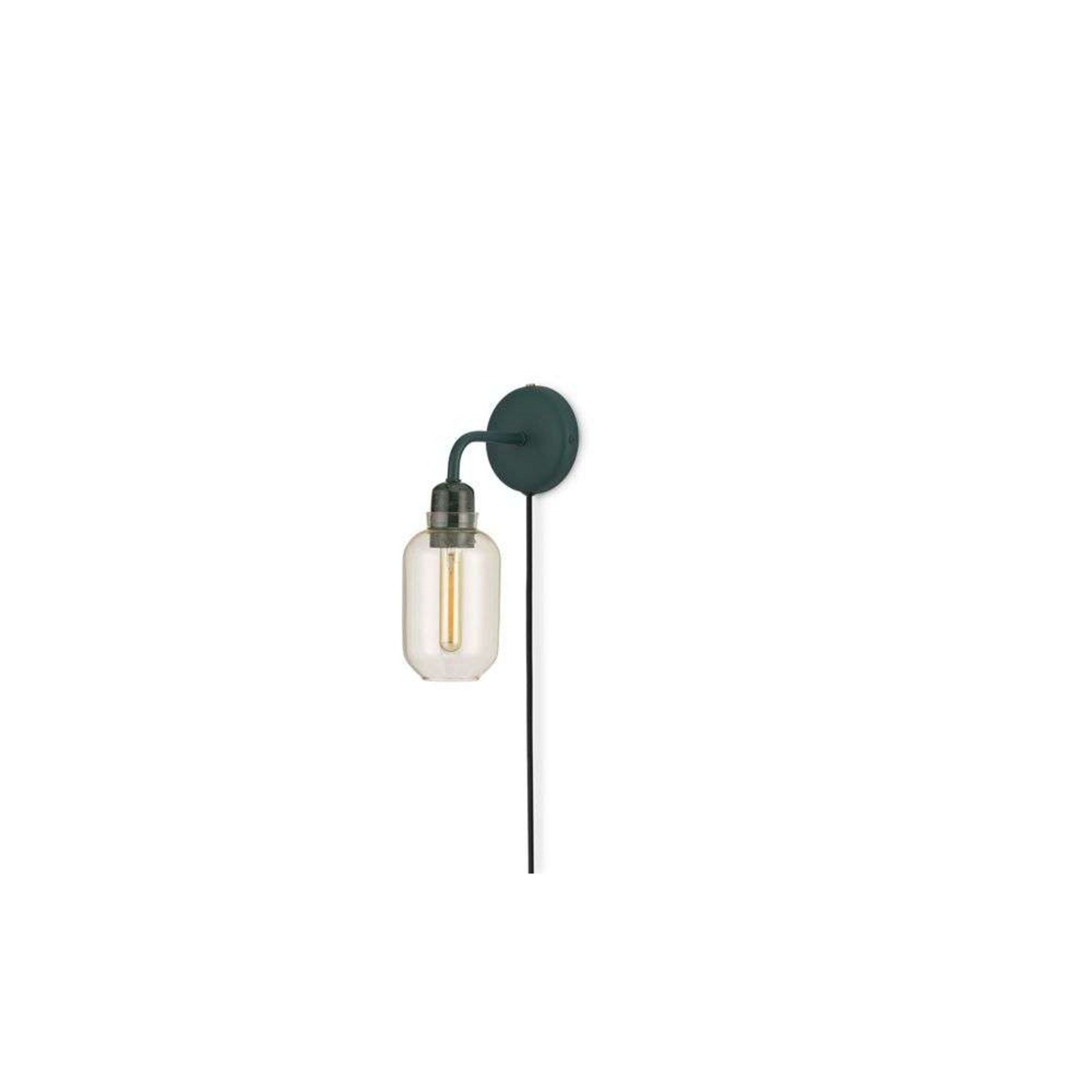 Amp Wall Lamp Gold/Green - Normann Copenhagen