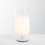 Artemide Gople Mini table lamp, white/white