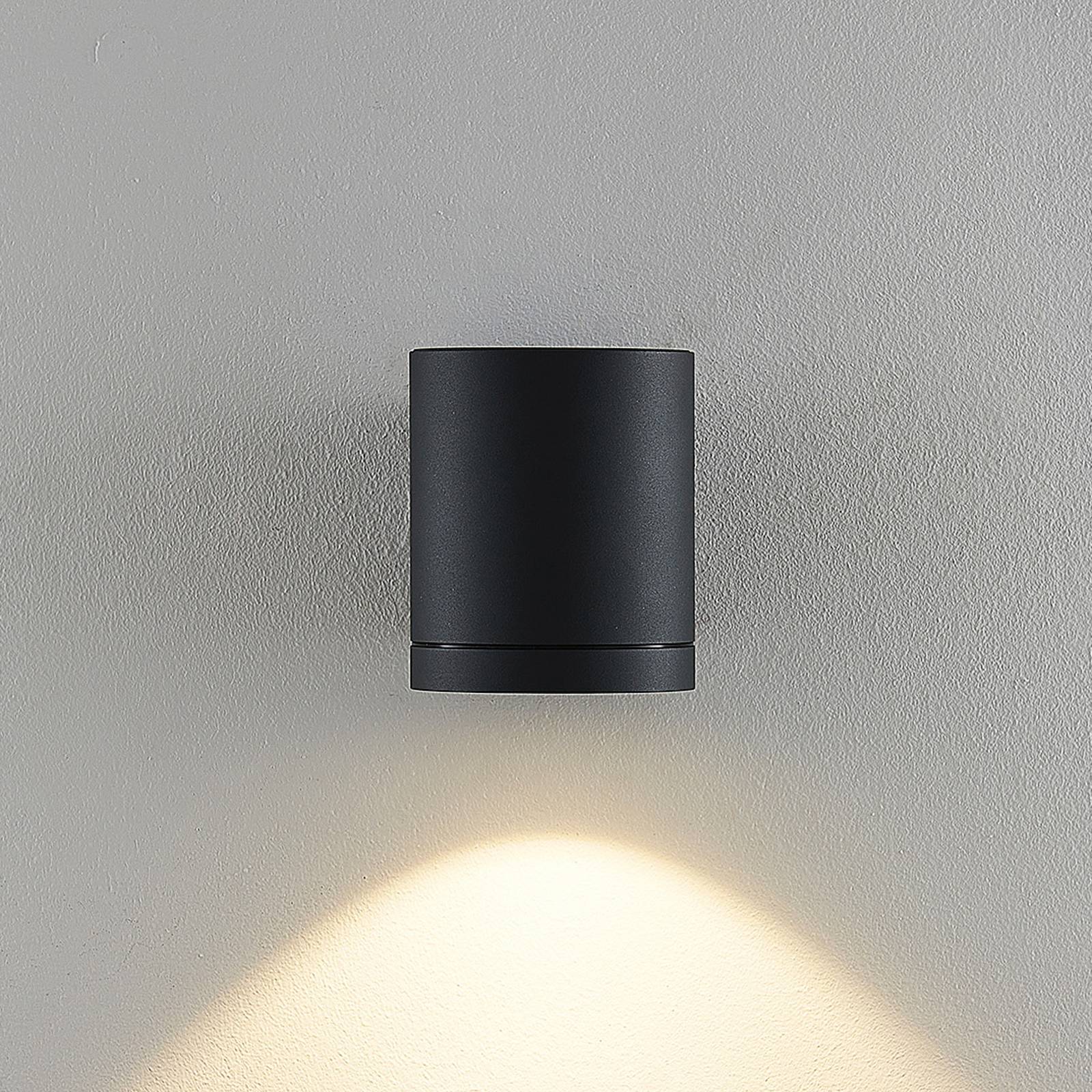 Molto Luce Utomhusvägglampa Foris Round W antracit