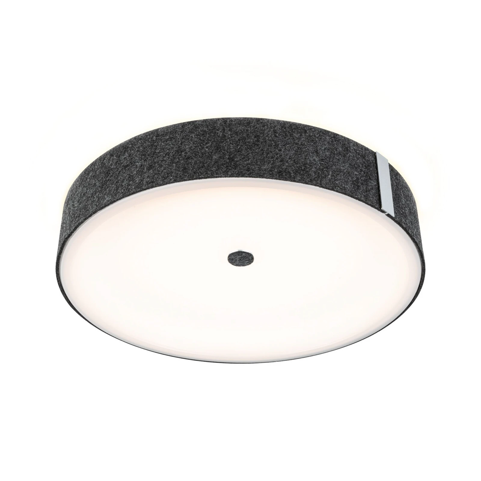 Paulmann Smart LED-Deckenlampe Malika ανθρακί Ø 40 cm Φελτ