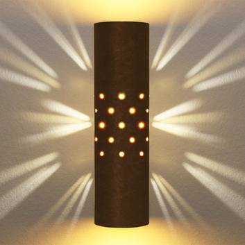 Menzel Solo wall light brown and black
