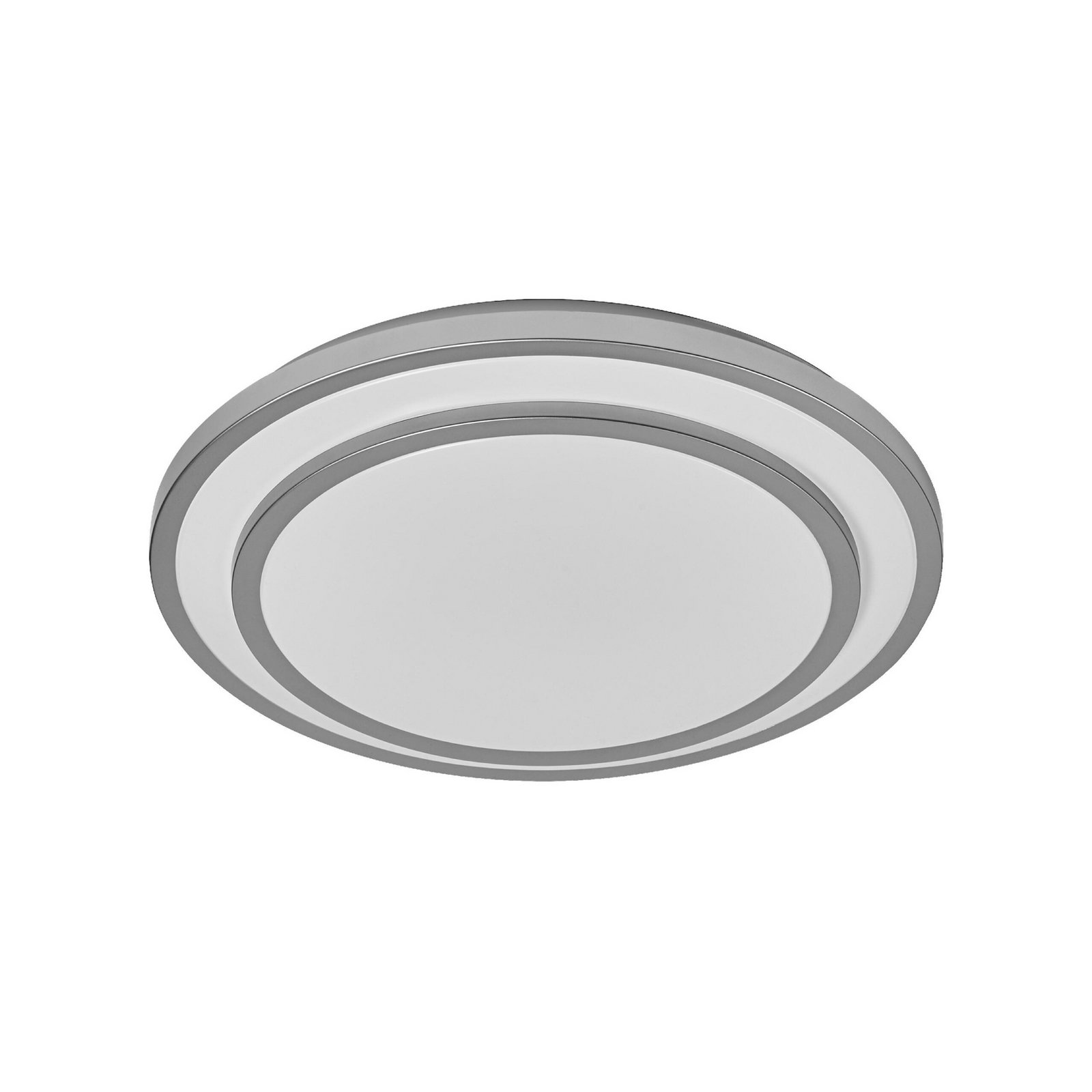 Plafonnier LED OSRAM ORBIS BERLIN, argent, Ø 39 cm Métal