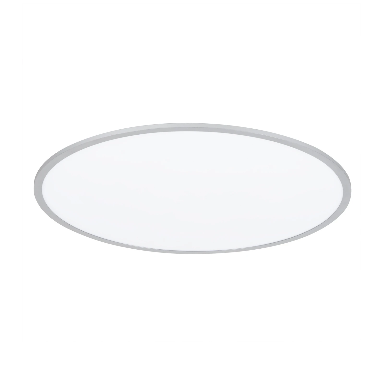 Lámpara LED de techo Lindby Narima, CCT, Ø 80 cm, plata