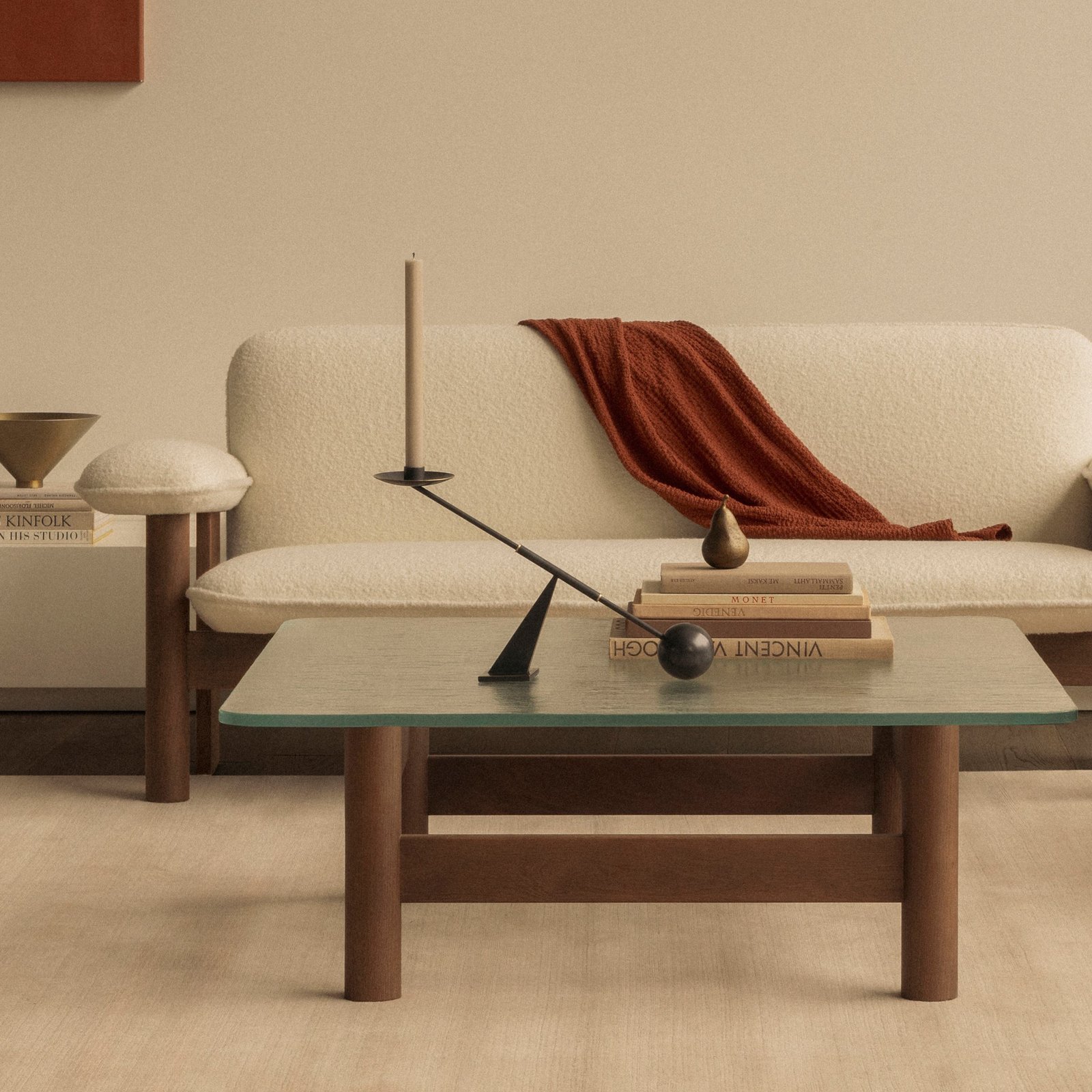 Interconnect Świecznik W42,5 Bronzed Mosiądz - Audo Copenhagen