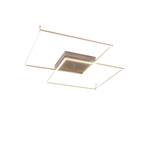 Mirac LED Plafonieră 2700lm Steel - Lucande