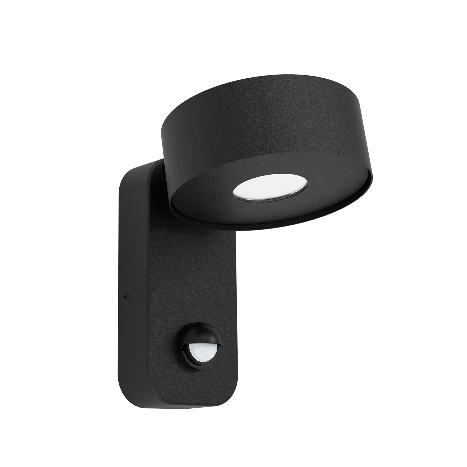 LED-välisvalgusti Palosco, must, kõrgus 17 cm, metallist, liikumisanduriga