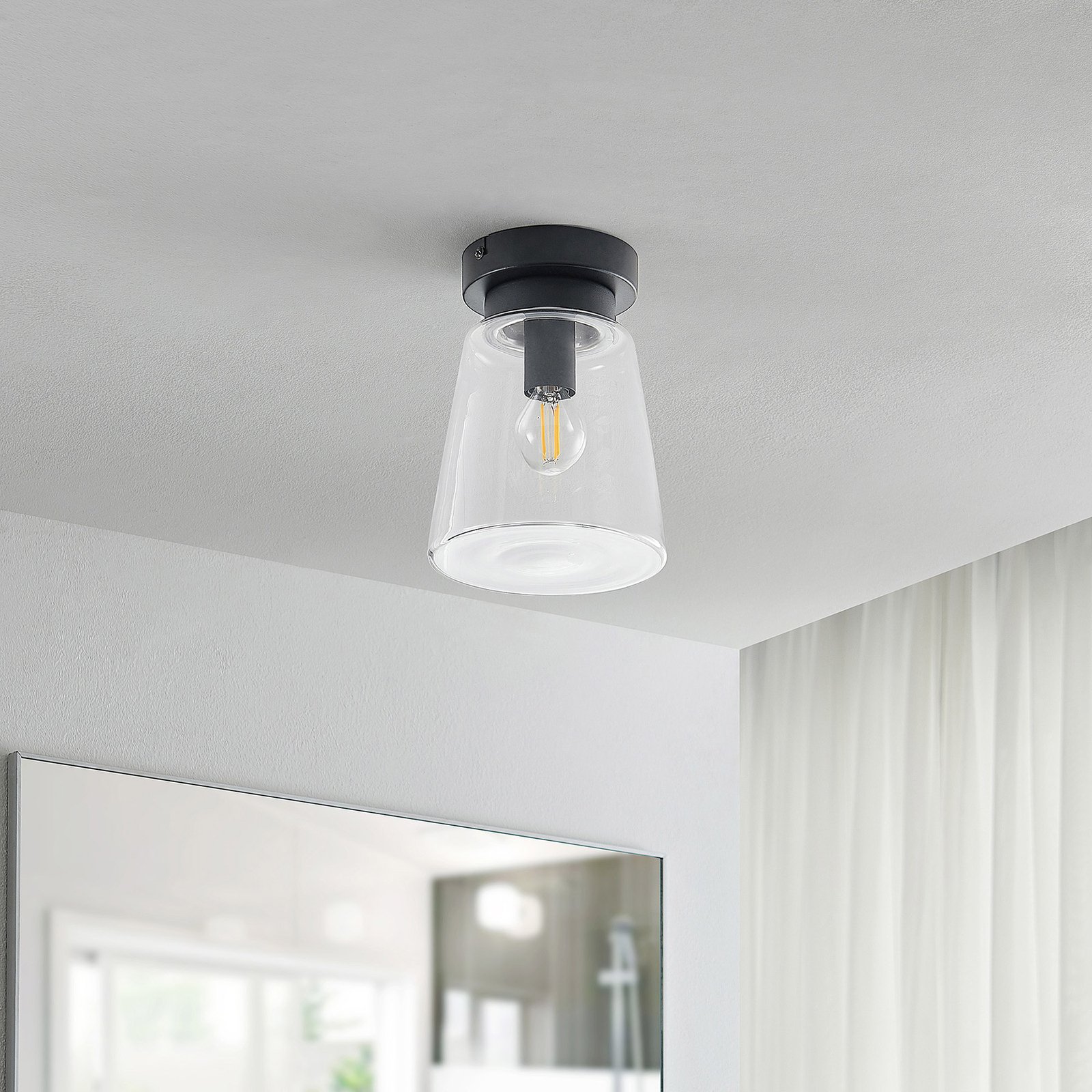 Carmalin Lampa Sufitowa Clear - Lindby