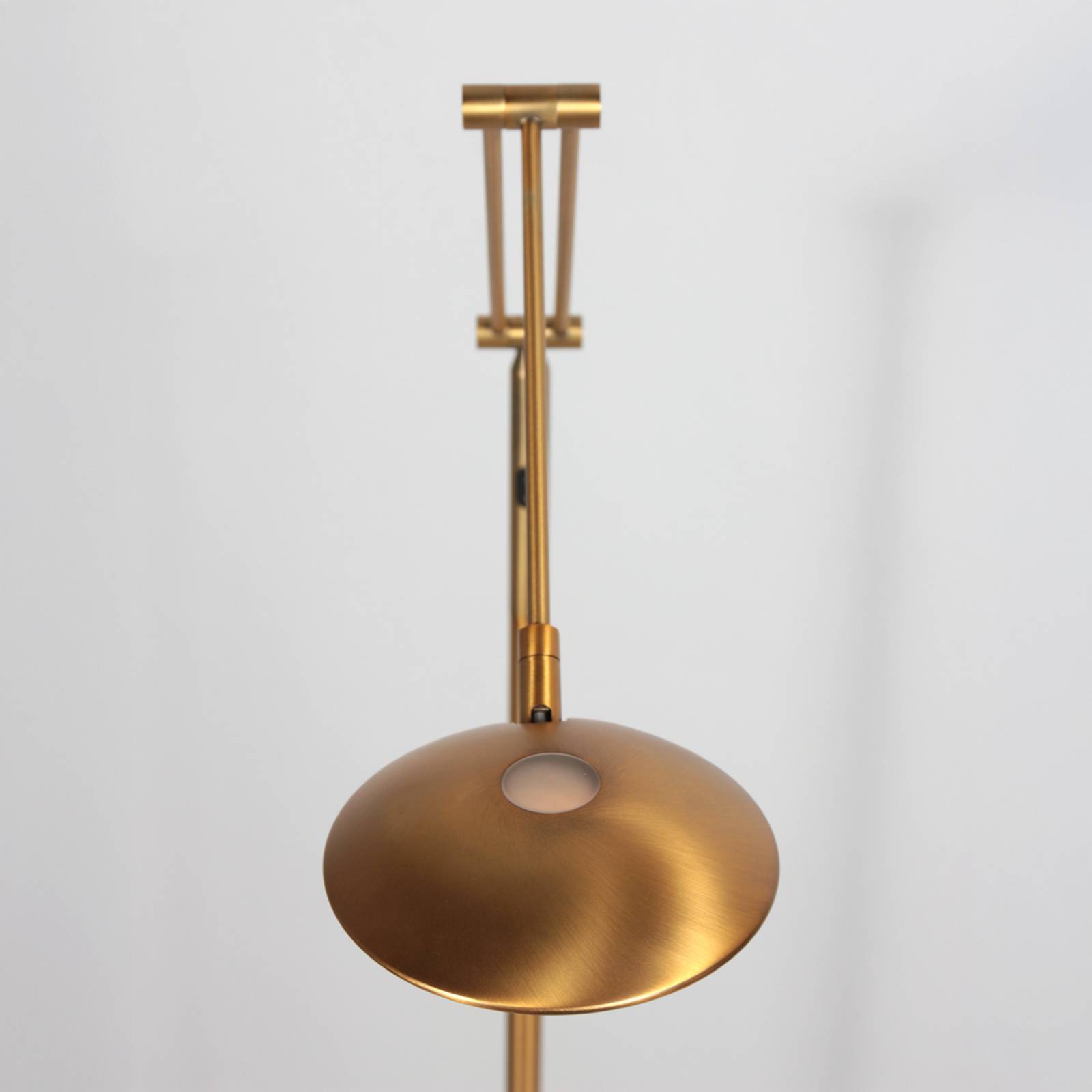 Lampa stojąca LED Daphne 2, 1-punktowa, brązowa, CCT, pilot