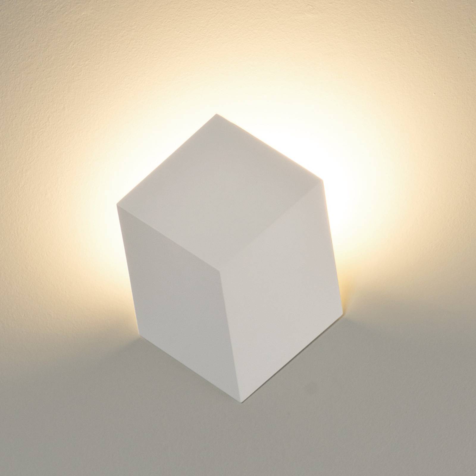 Rotaliana LED-Wandleuchte QB, weiß, Aluminium günstig online kaufen