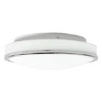 Lyss Round LED Mennyezeti Lámpa IP44 Ø34 Chrome - Lindby