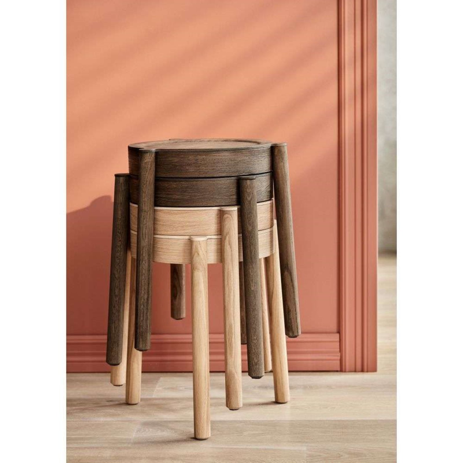 Pal Stool Light Oiled Oak - Northern